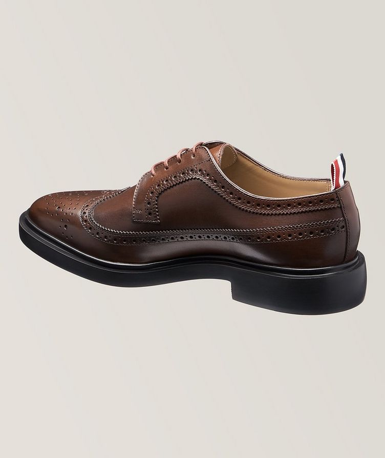 Pebbled Leather Longwing Brogues image 1