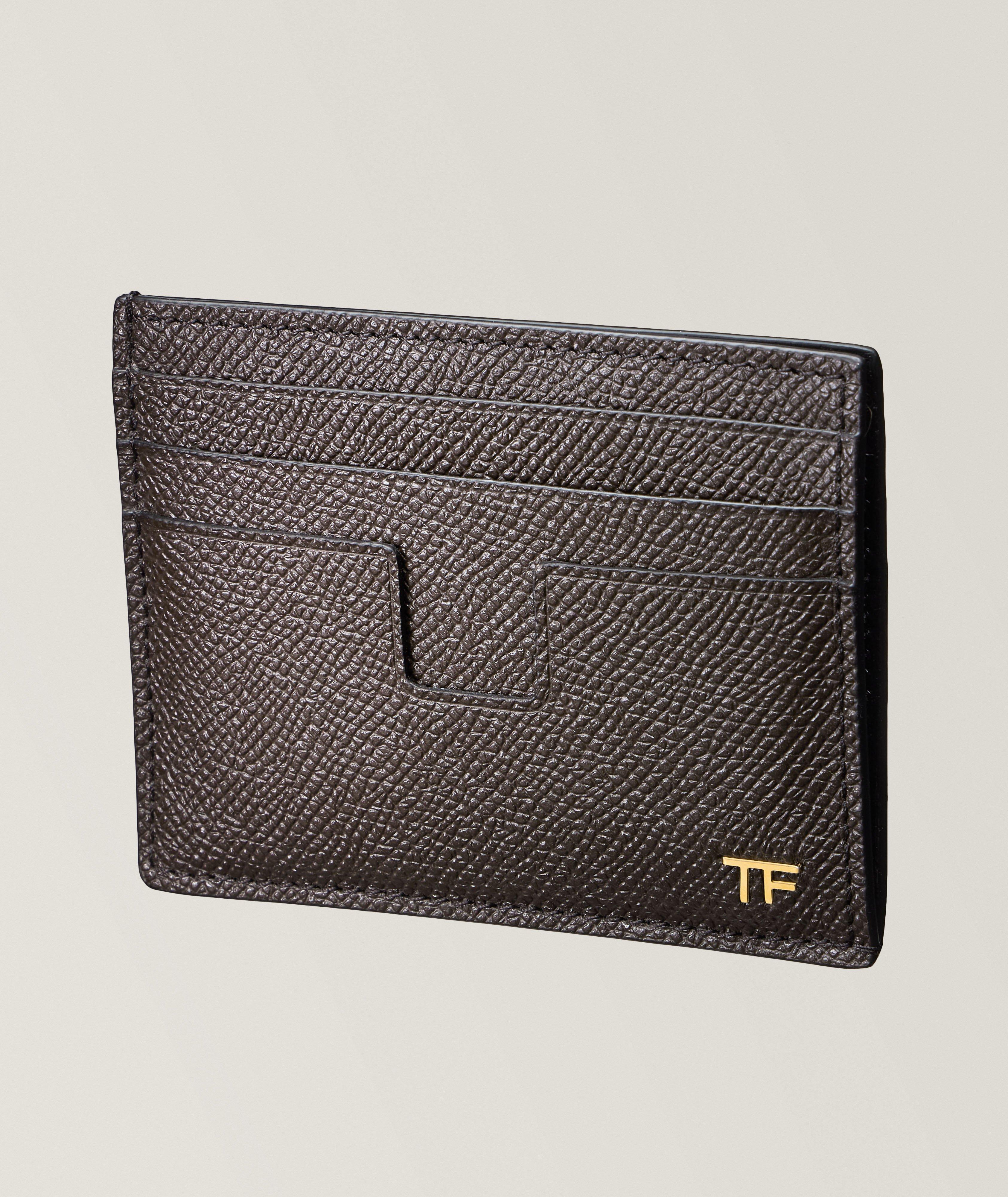 TOM FORD T Line Grain Leather Cardholder Wallets Harry Rosen