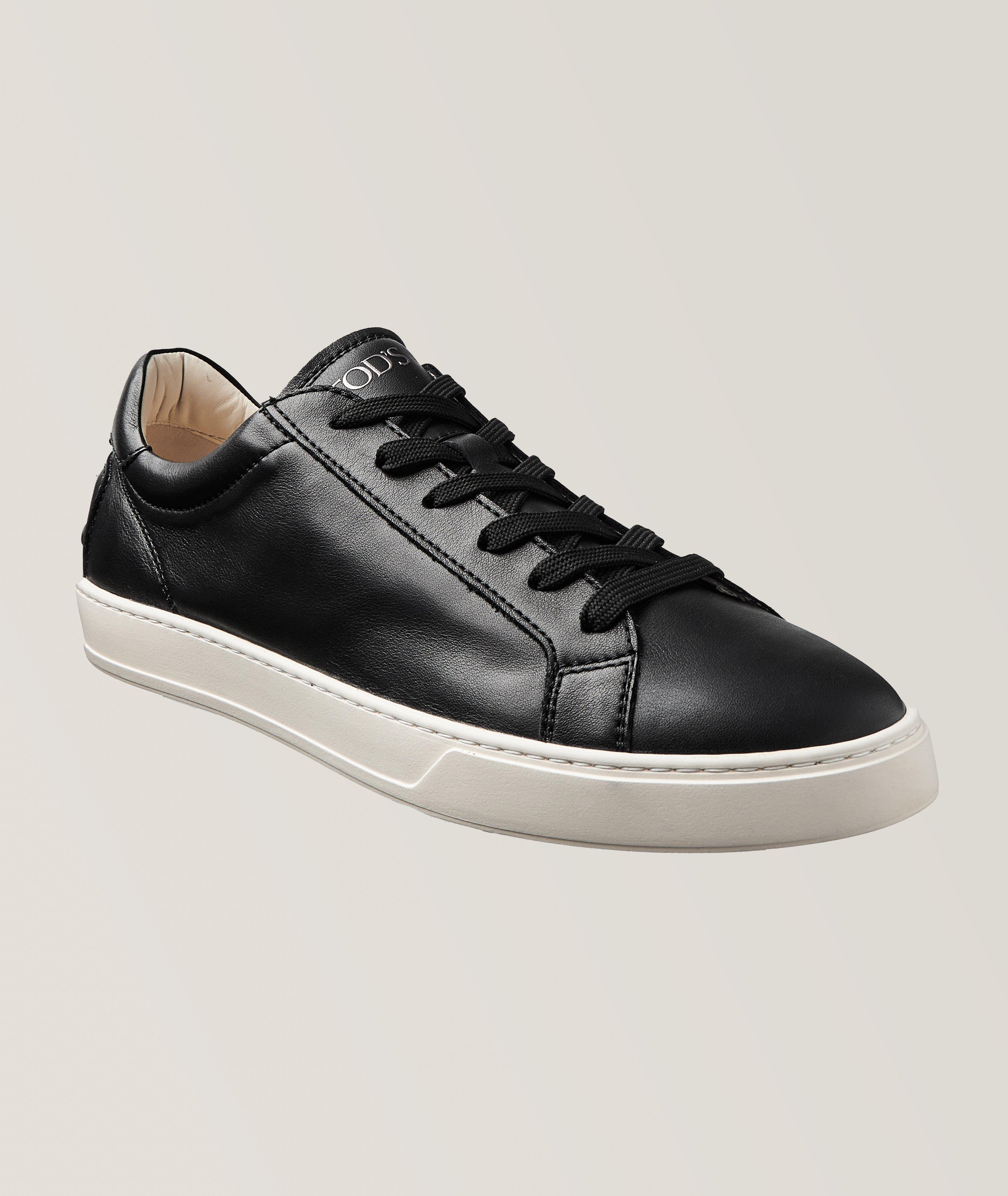 Leather Tennis Sneakers image 0