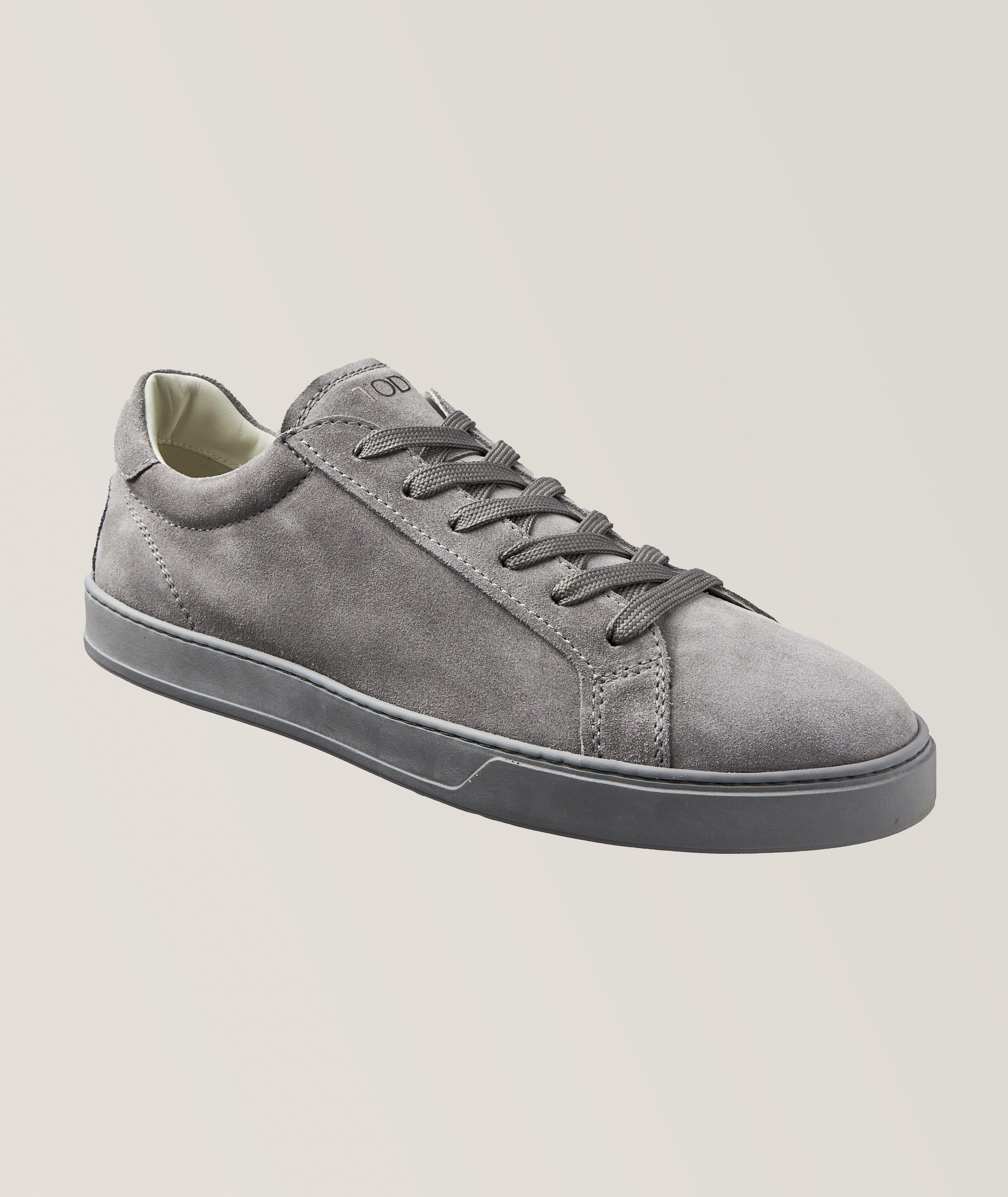 Suede Tennis Sneakers