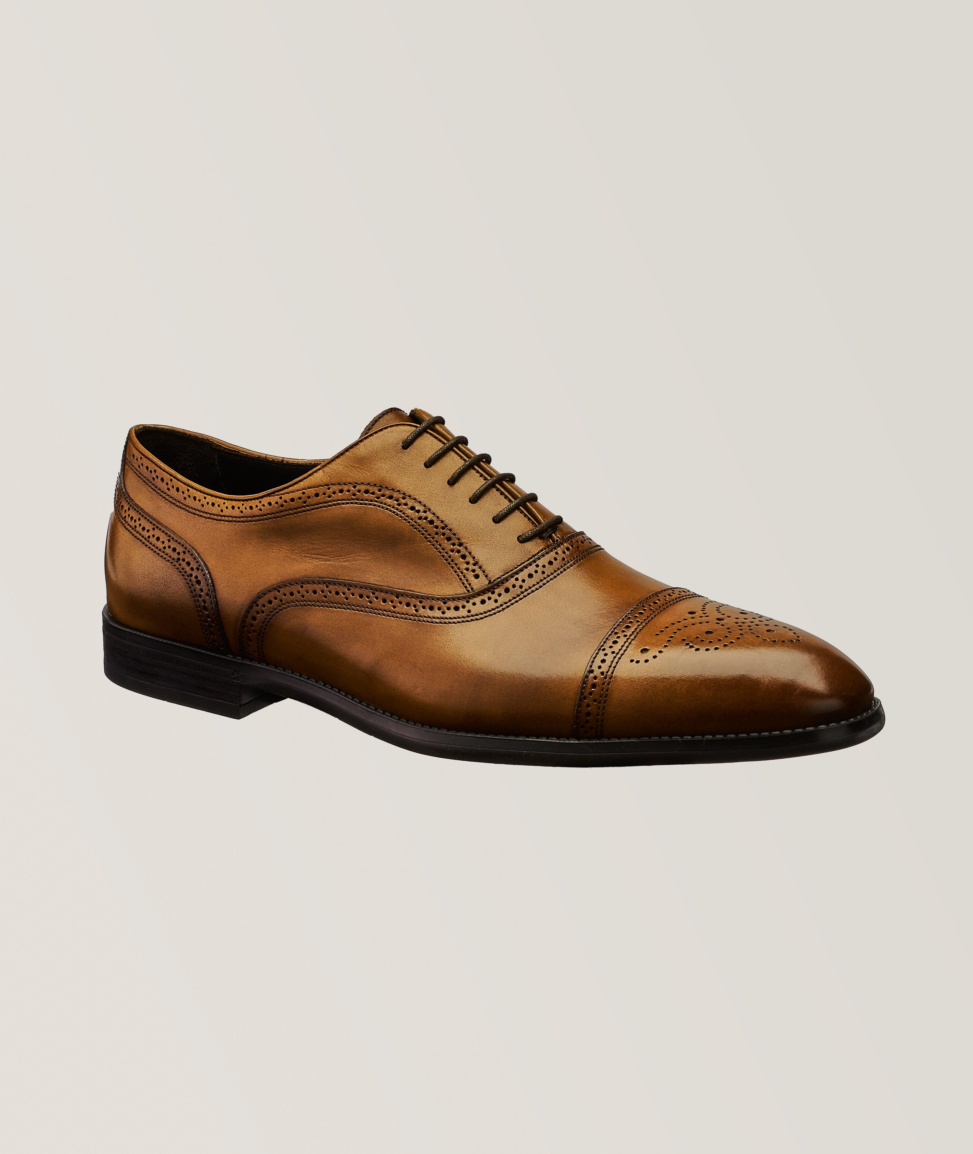 Phelps Brogue Cap Toe Oxfords