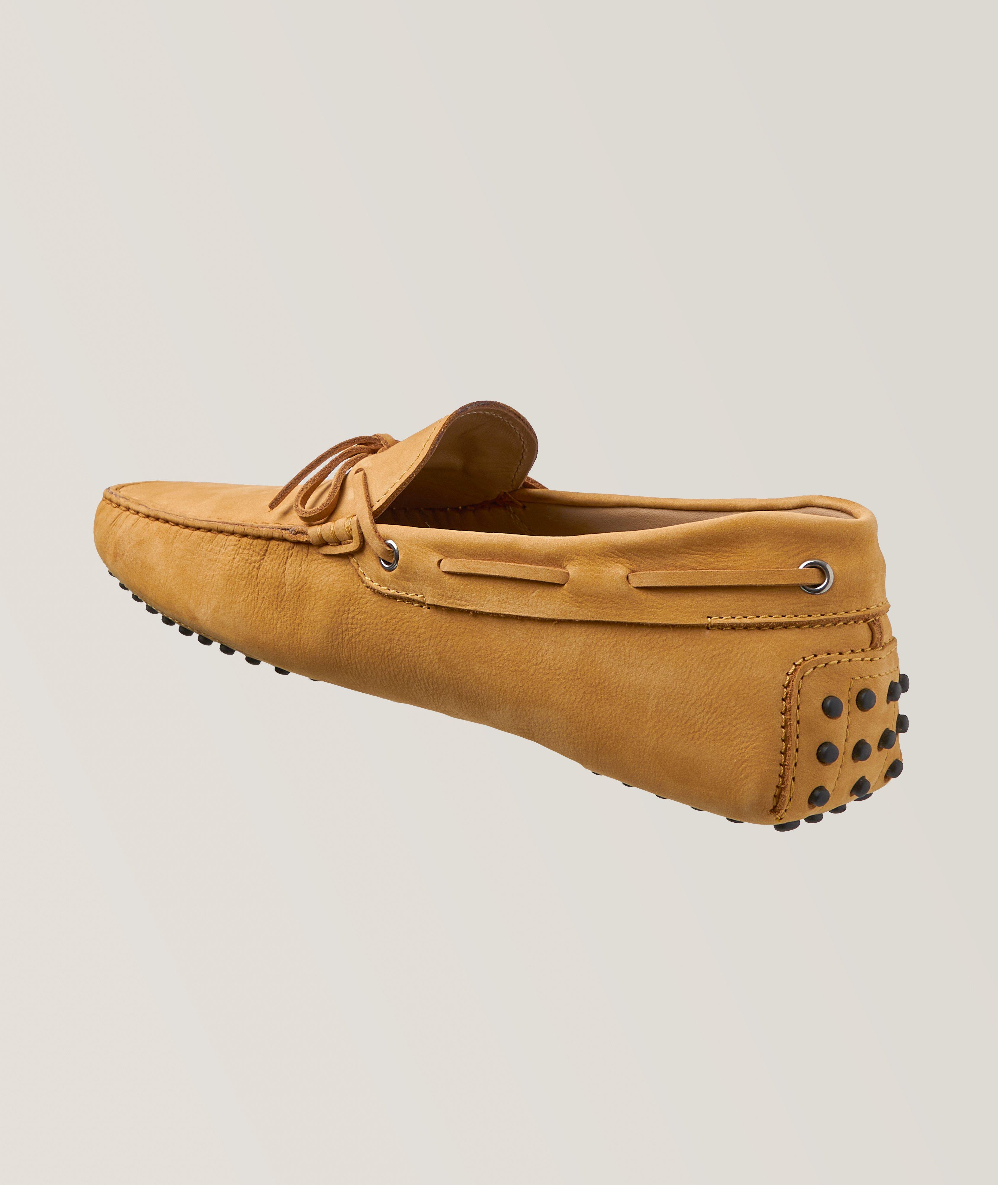 New Laccetto Gommino Nubuck Driving Shoes image 1