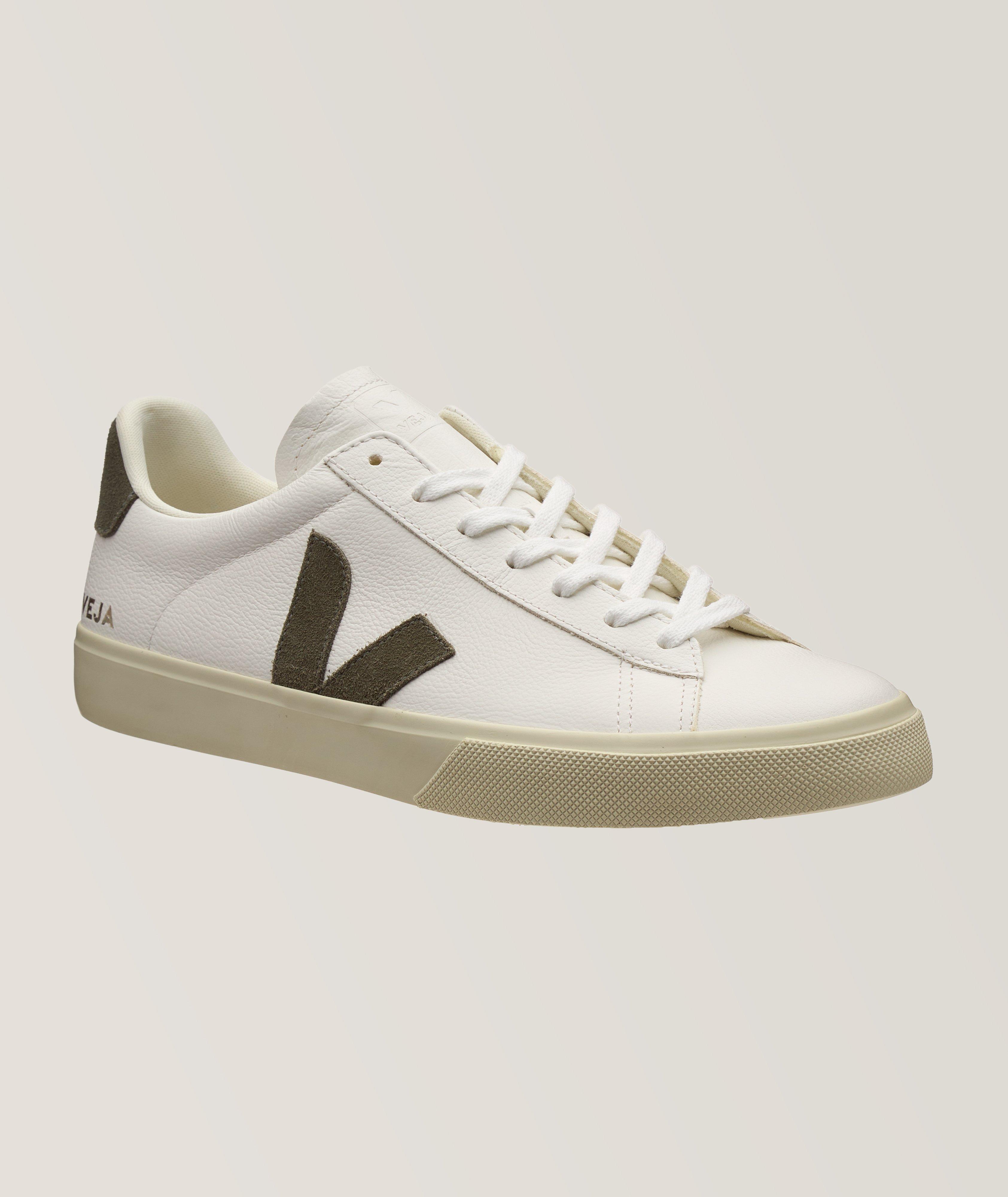 Campo Chrome-Free Leather Lace-Up Sneakers image 0