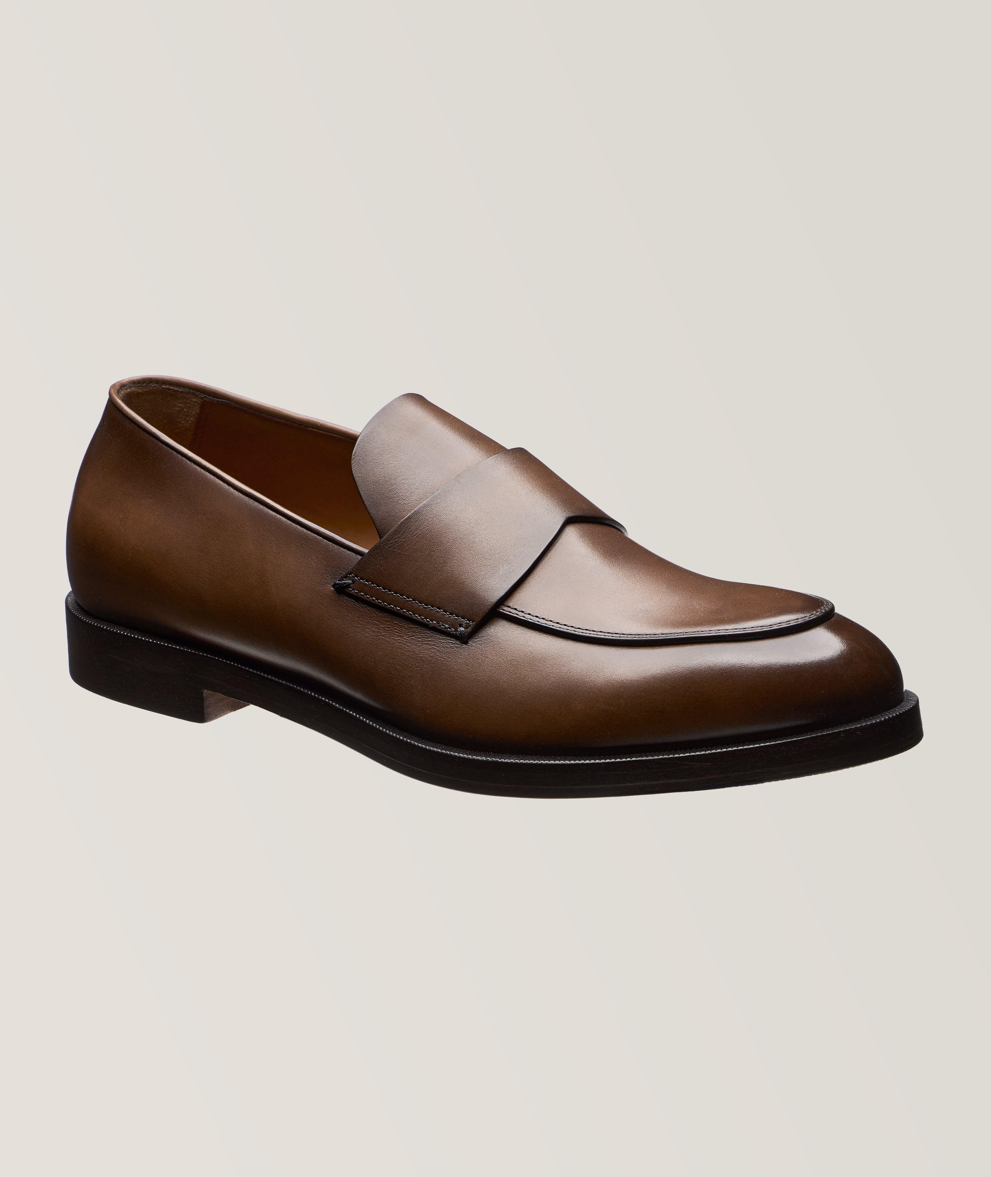 Torino Banded Leather Loafers image 0