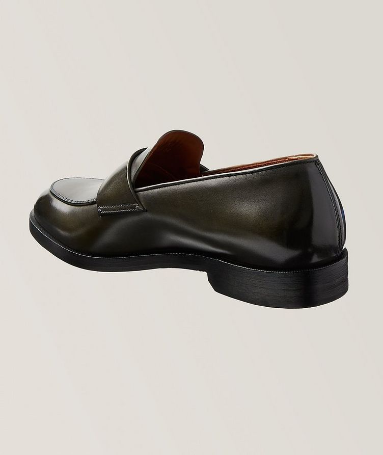Torino Burnished Leather Banded Loafers image 1