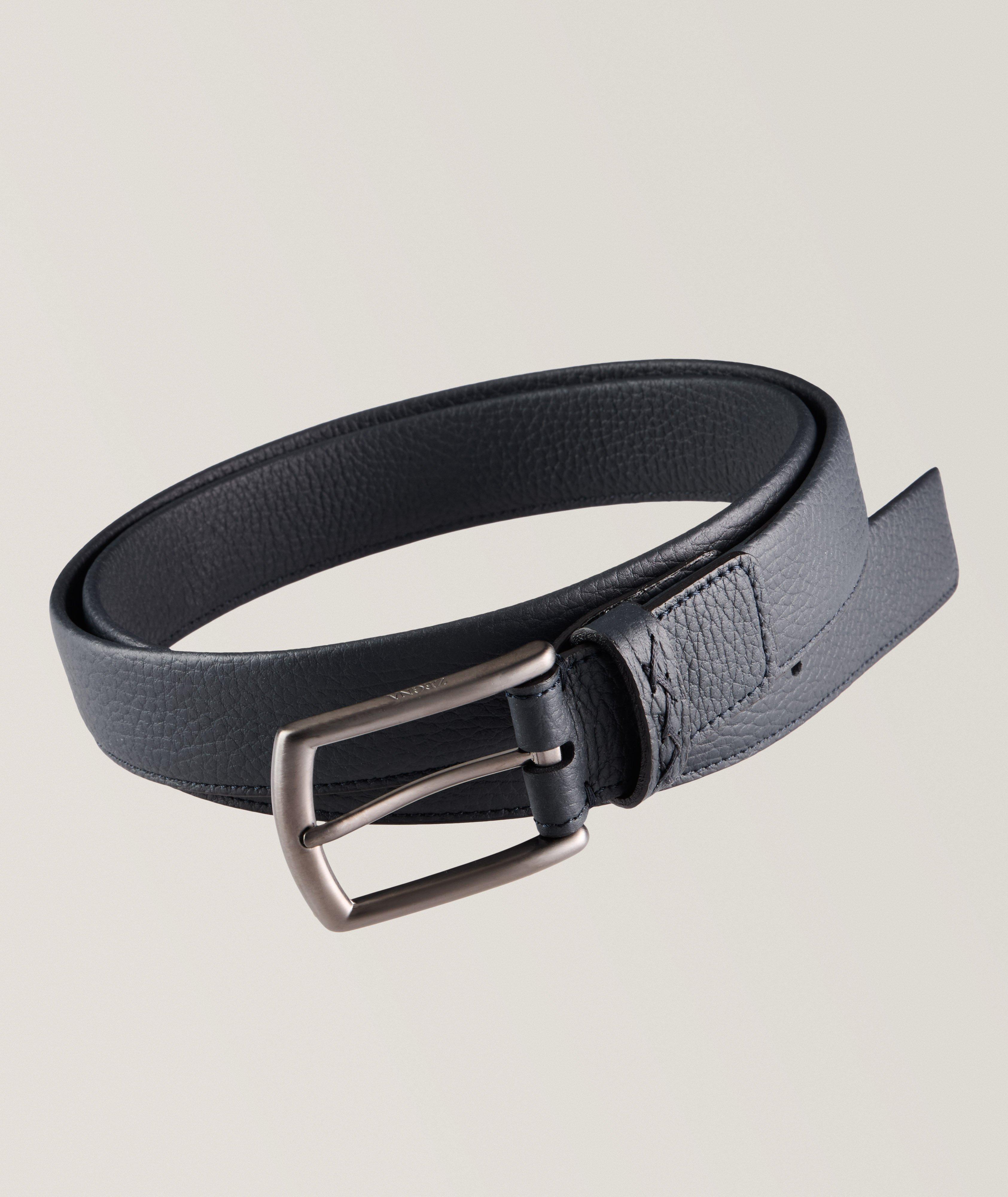 Ceinture en cuir, collection Triple Stitch image 0