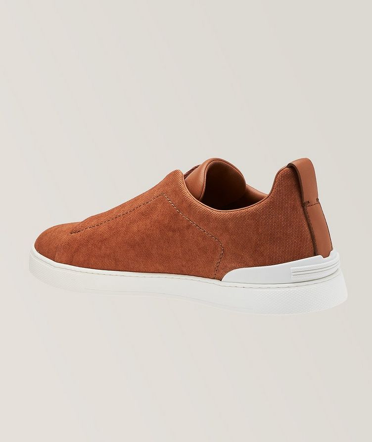 Canvas Triple Stitch Low Top Sneakers image 1