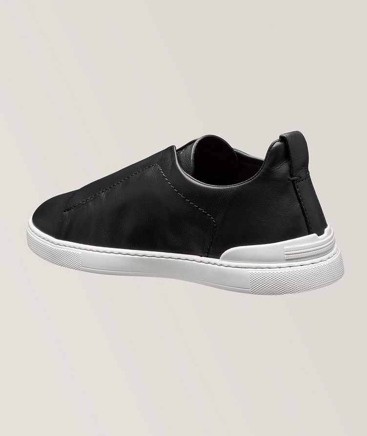 Triple Stitch Secondskin Leather Sneakers image 1