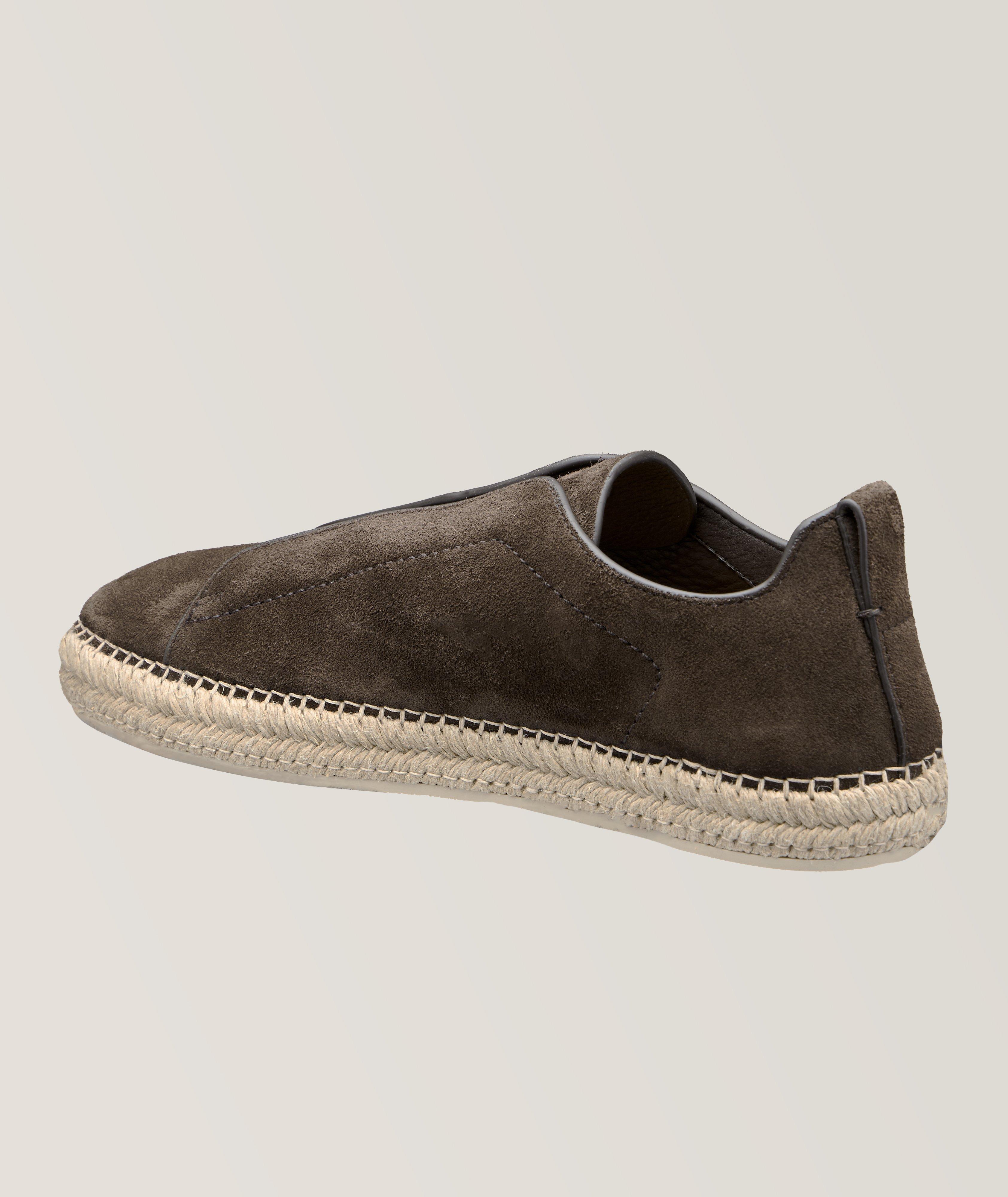 Suede Triple Stitch Espadrilles image 1