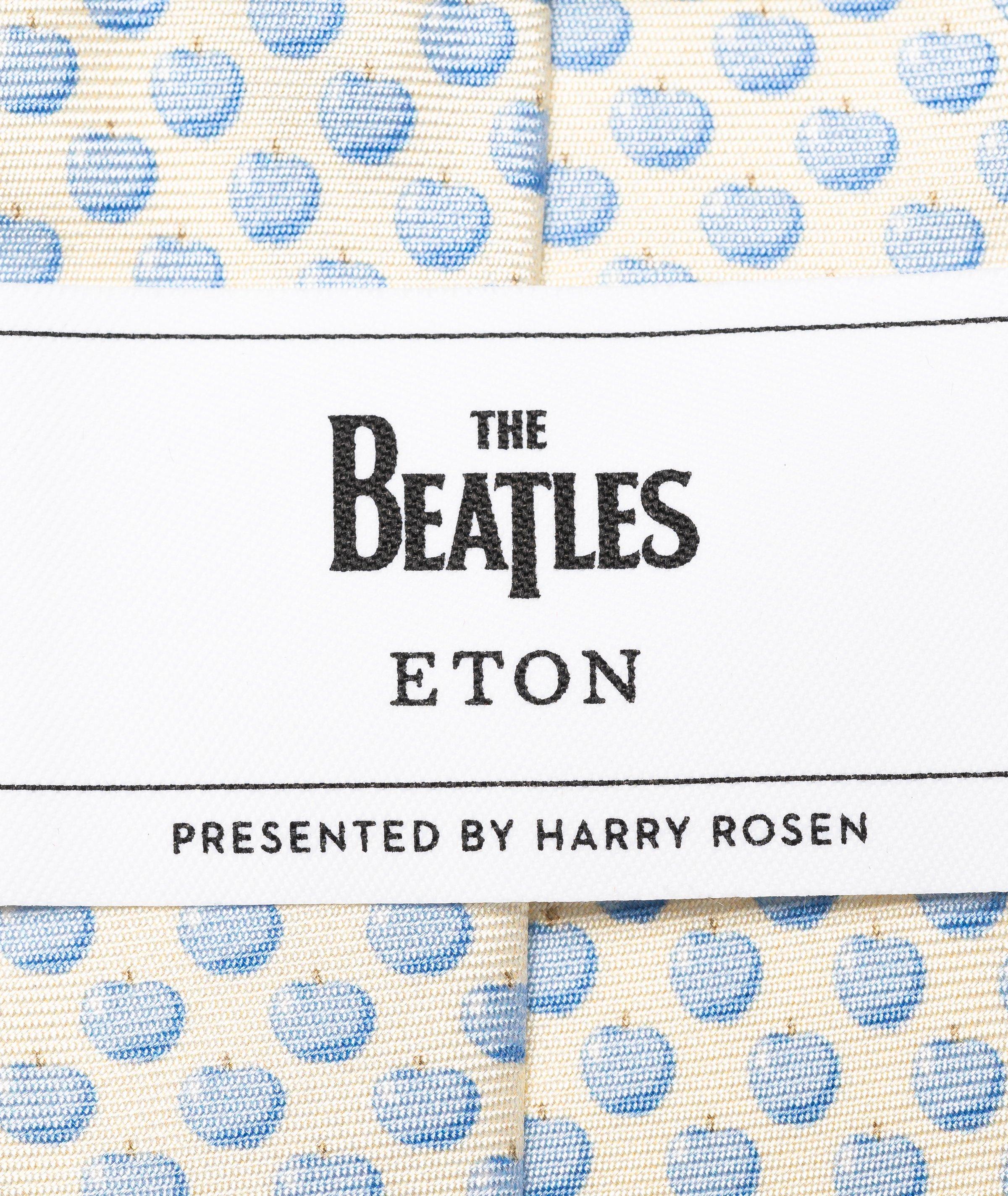 Cravate en soie à motif de pommes, collection The Beatles image 2