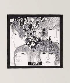 Eton The Beatles Collection Revolver Silk Pocket Square
