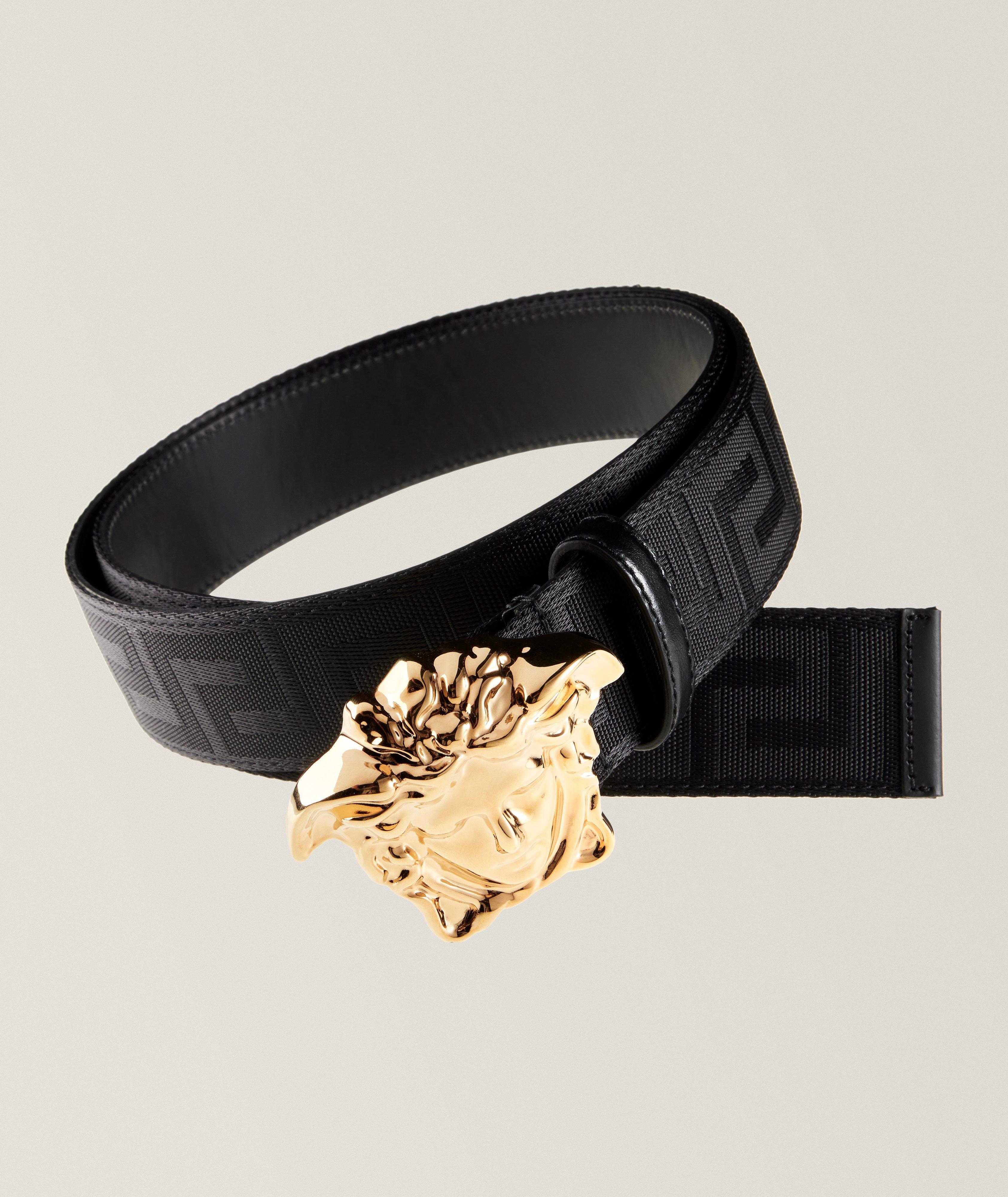 Versace medusa belt online bag