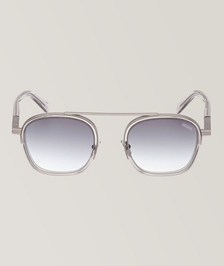 Orrizonte I Transparent Aviator Sunglasses image 1