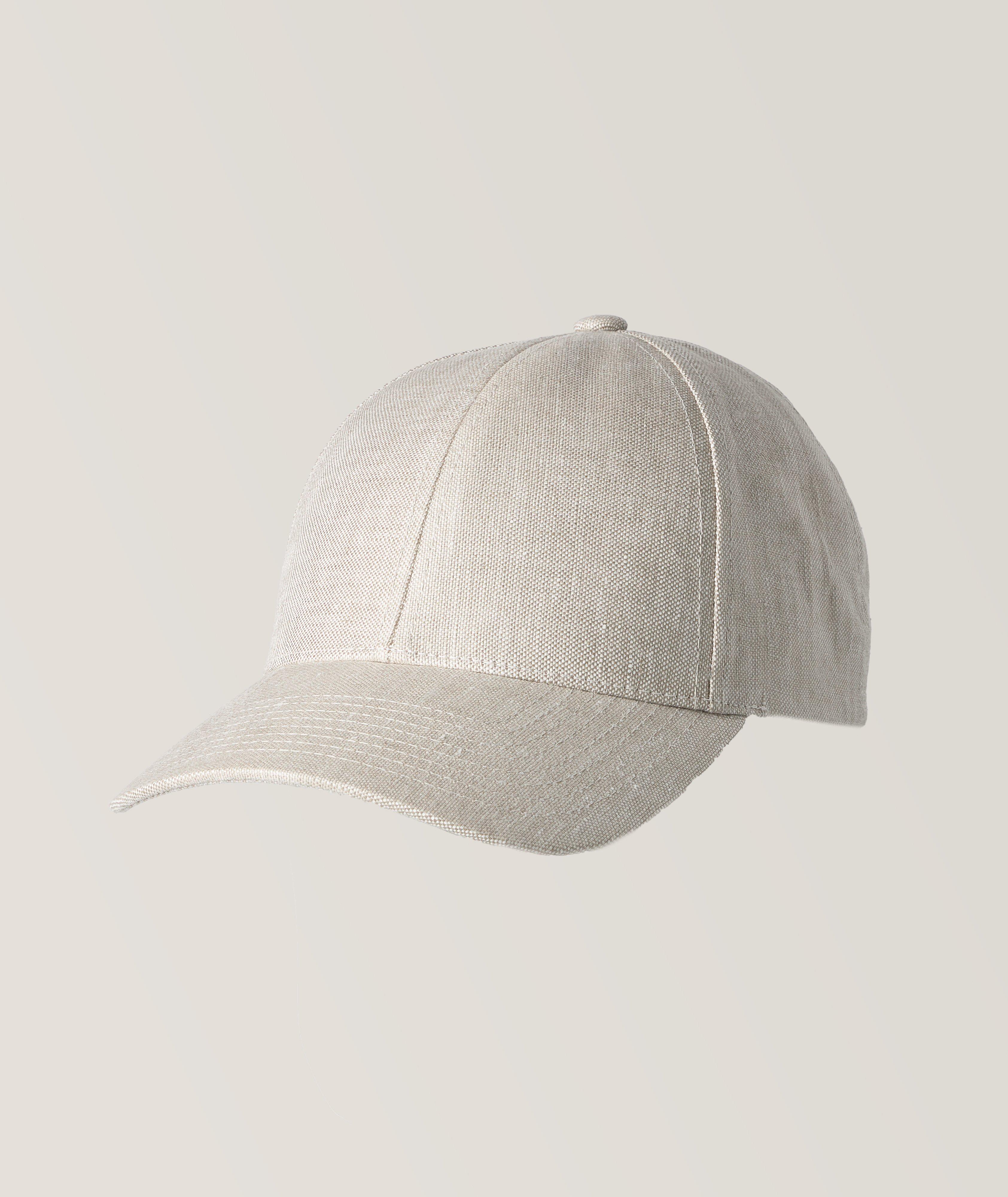 Linen Baseball Cap