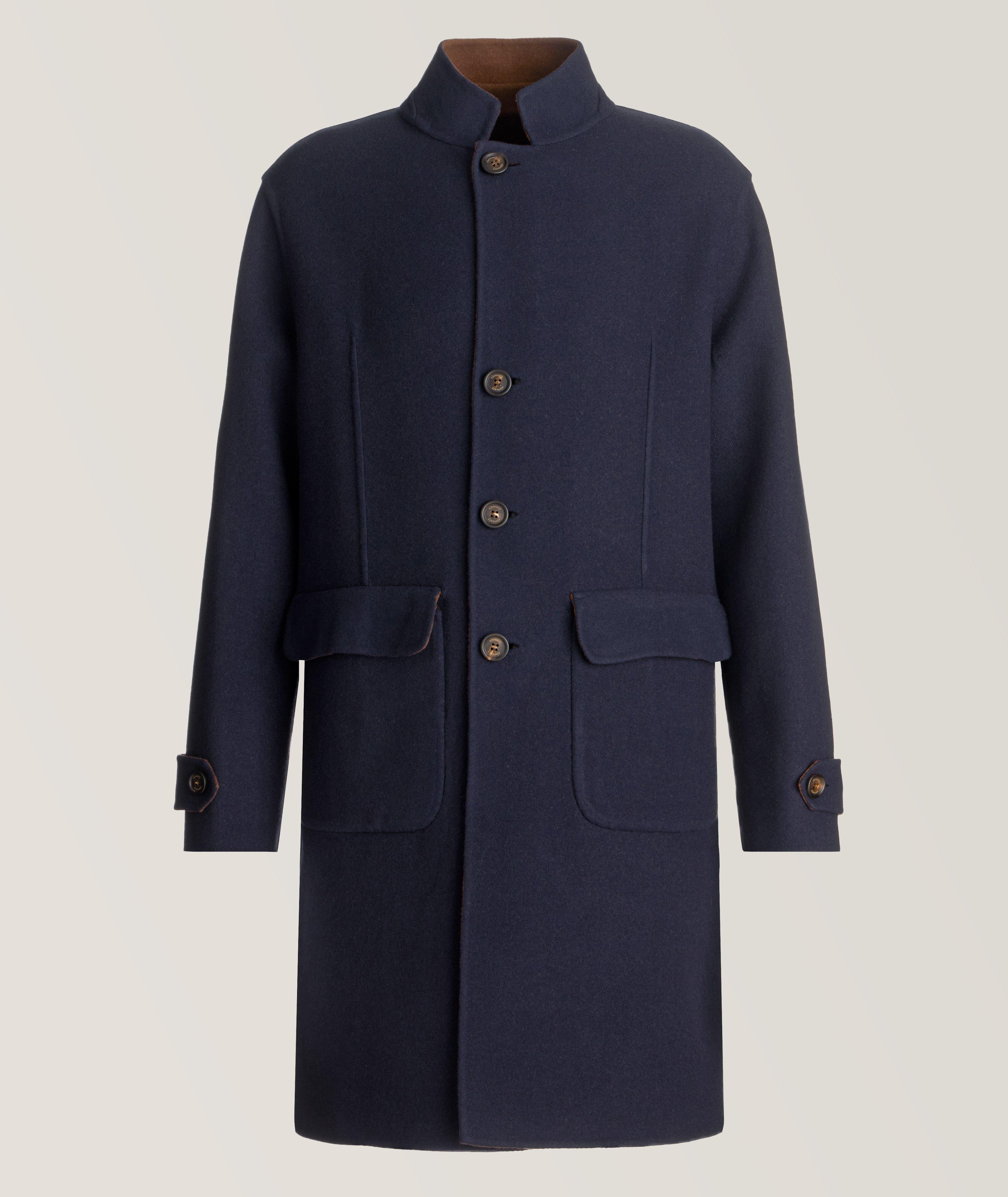 Reversible Wool Overcoat image 0