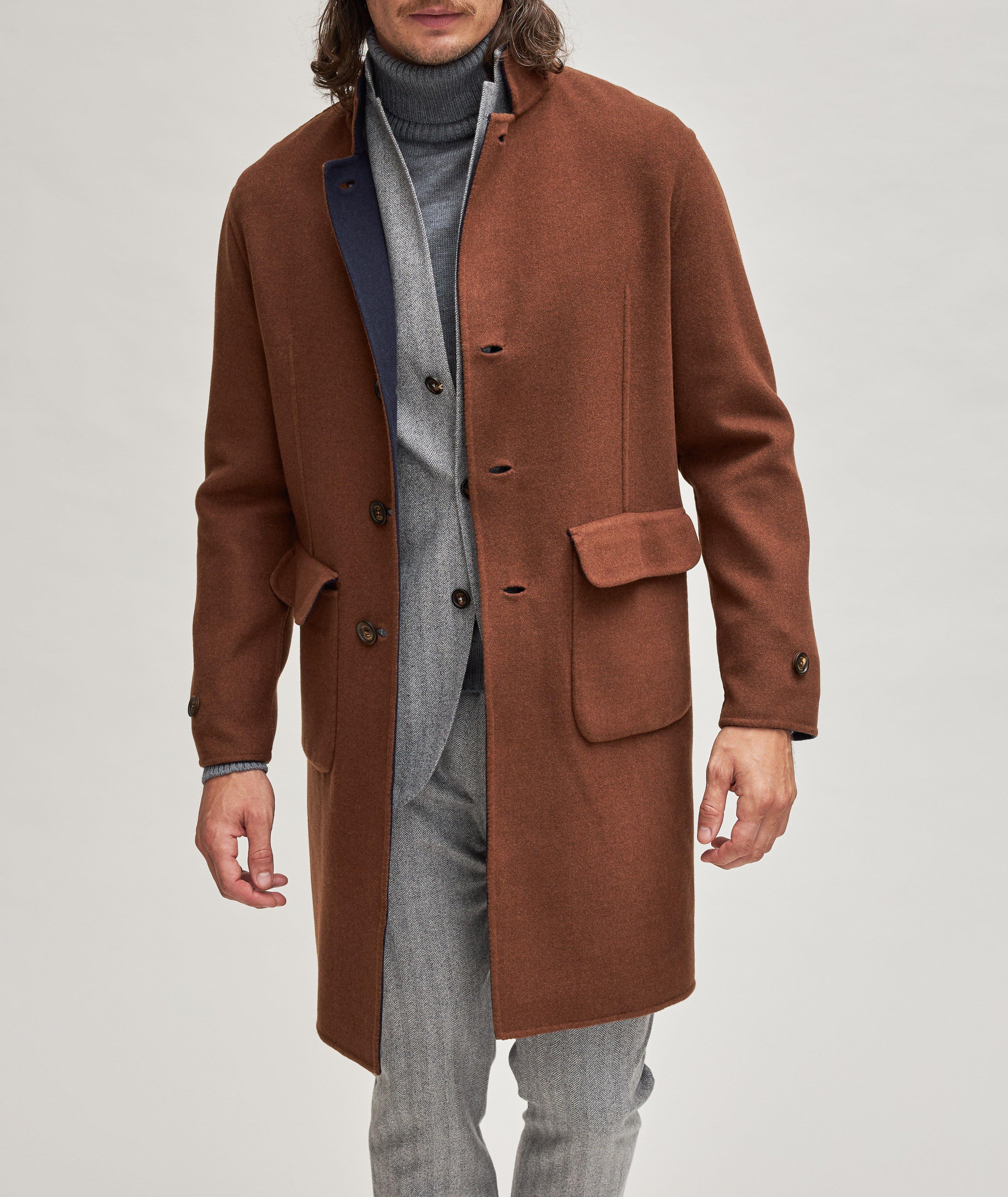 Reversible Wool Overcoat image 3