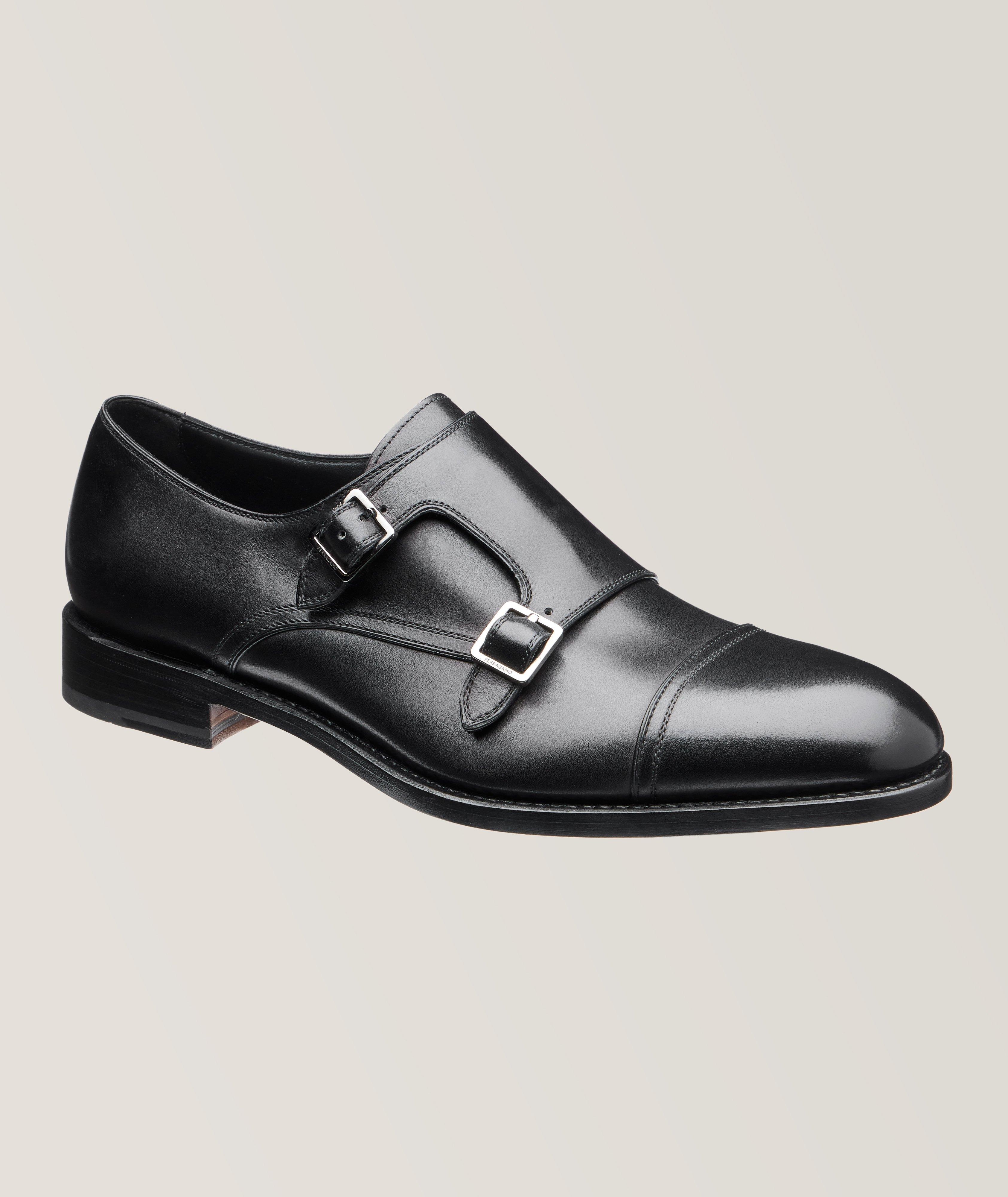 Donatello Tramezza Cap Toe Double Monkstraps image 0