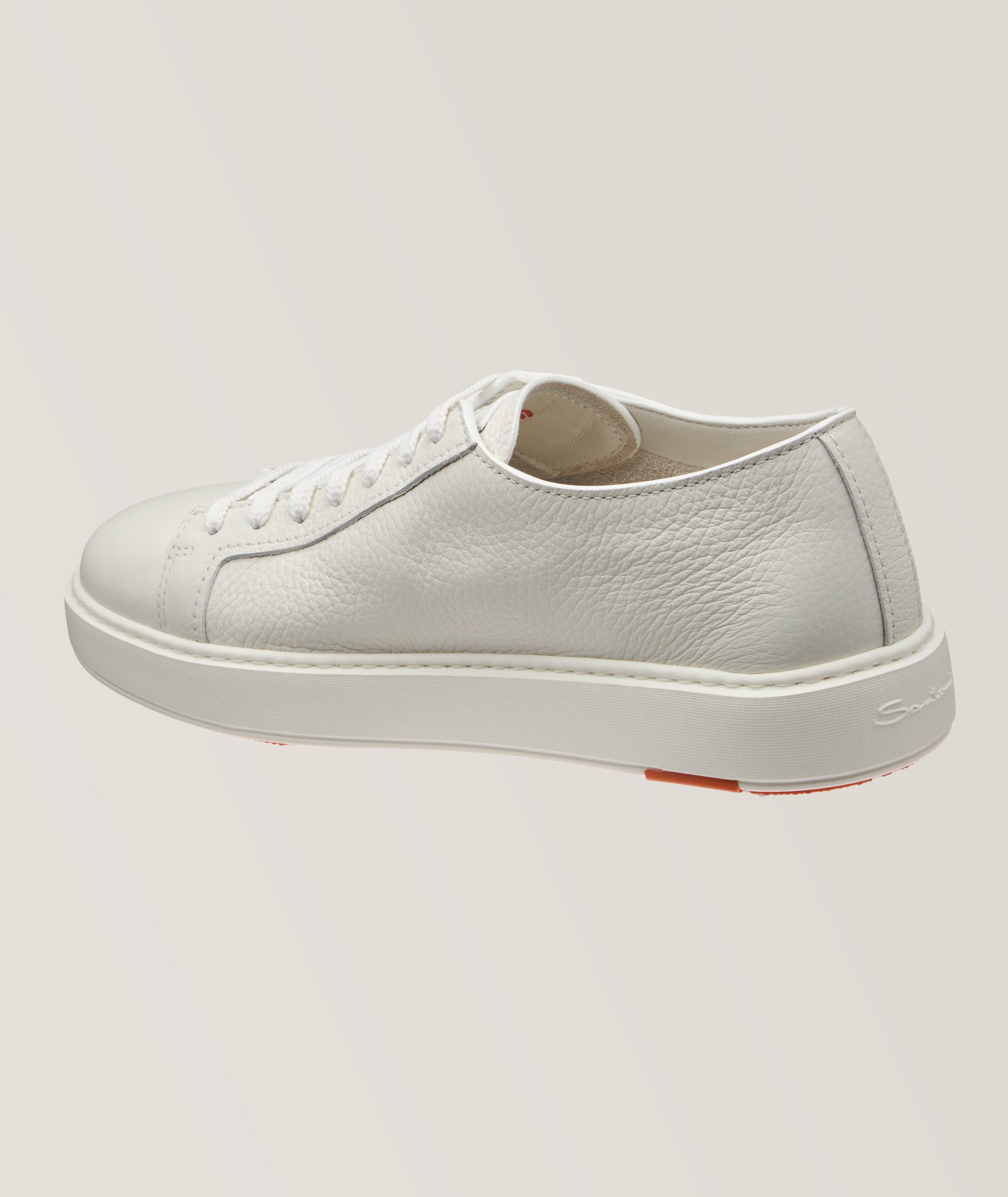 Pebbled Deerskin Sneakers image 1