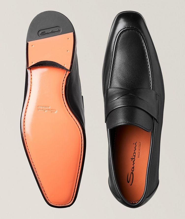 Soft Leather Penny Loafers image 2