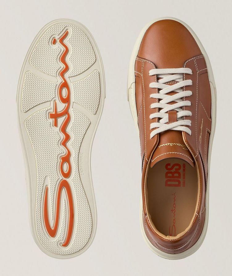 DBS3 Tonal Burnished Leather Sneakers image 2