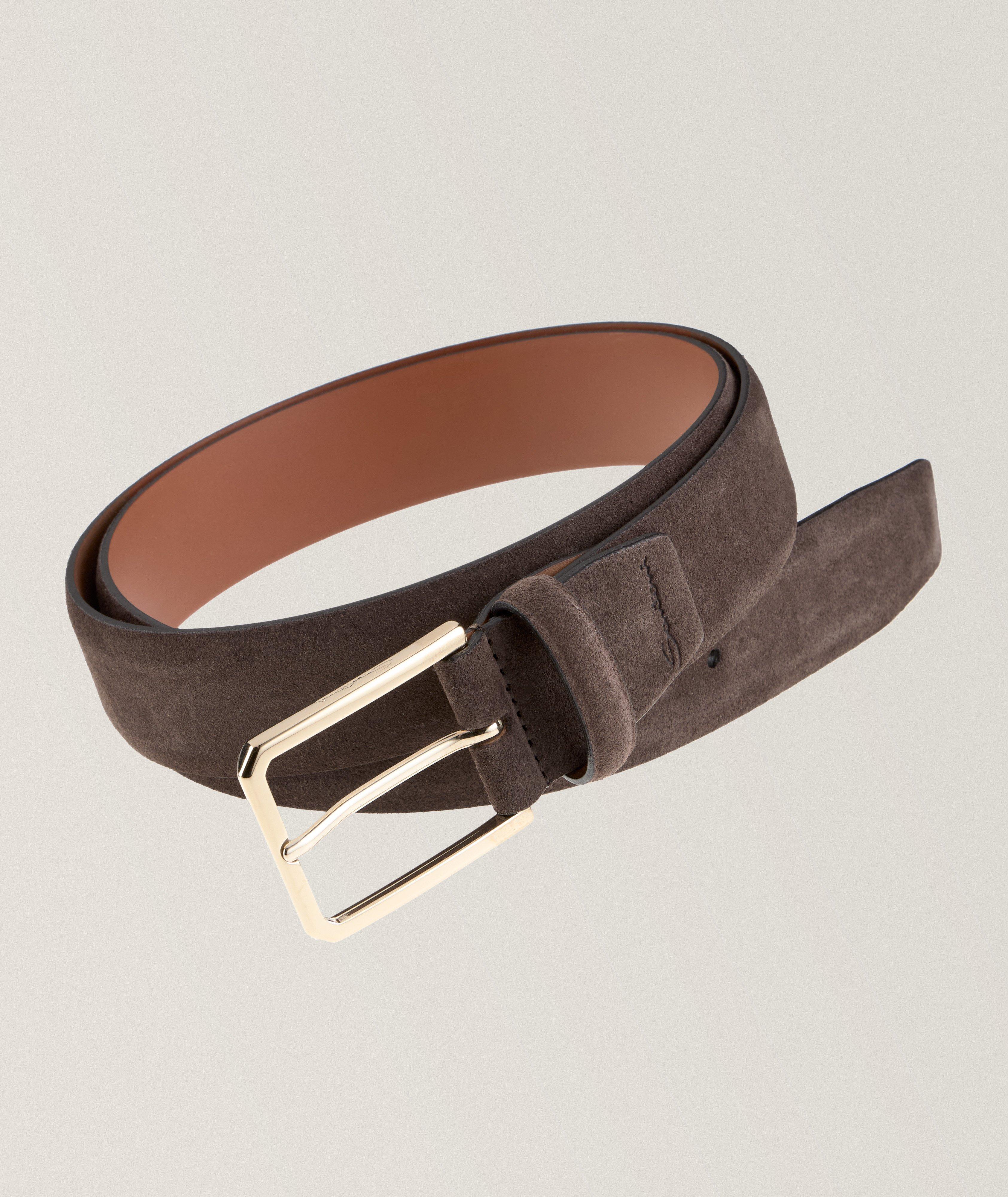 Calf Suede Belt  image 0