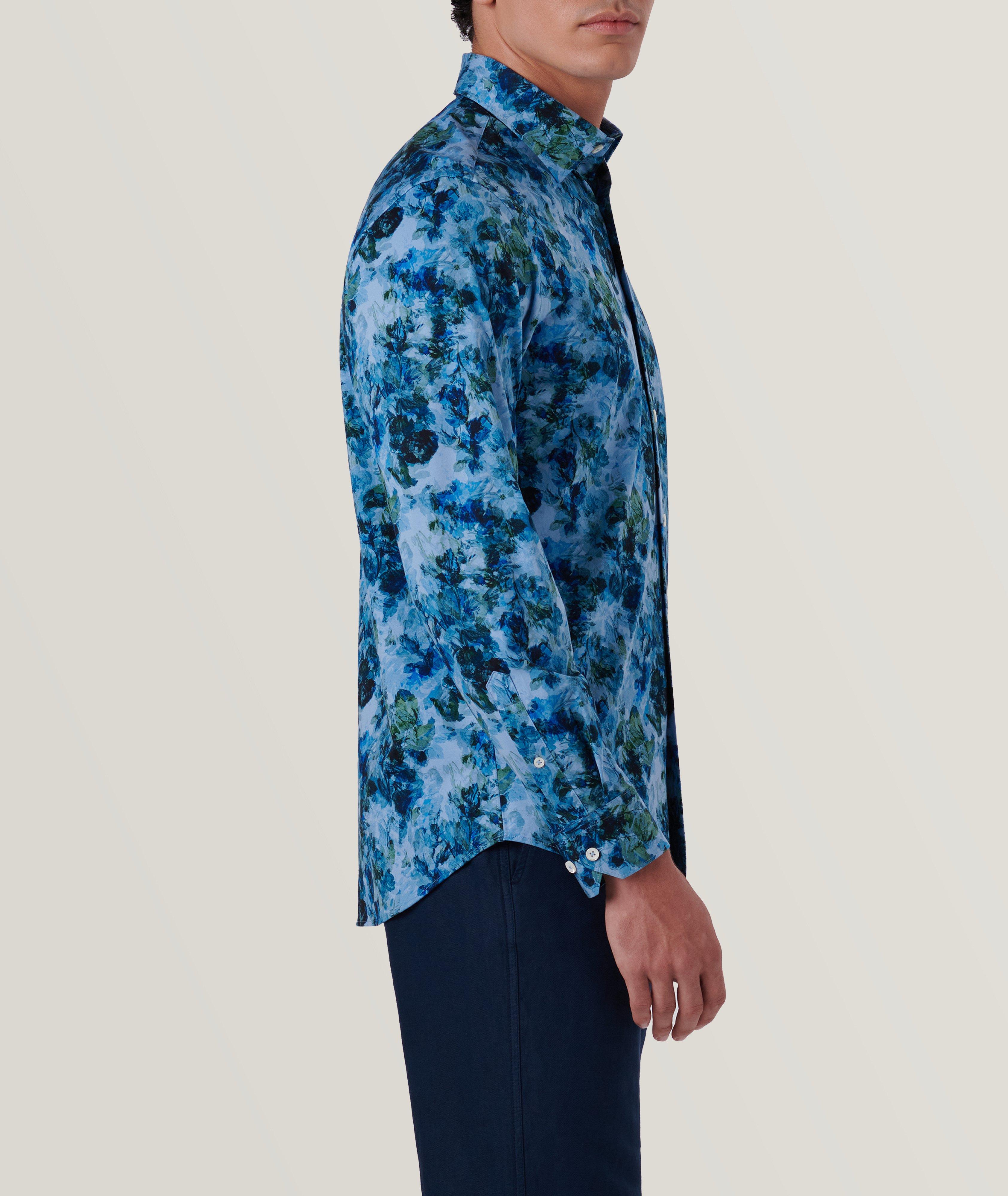 James Leaf Stretch-OoohCotton Sport Shirt image 3