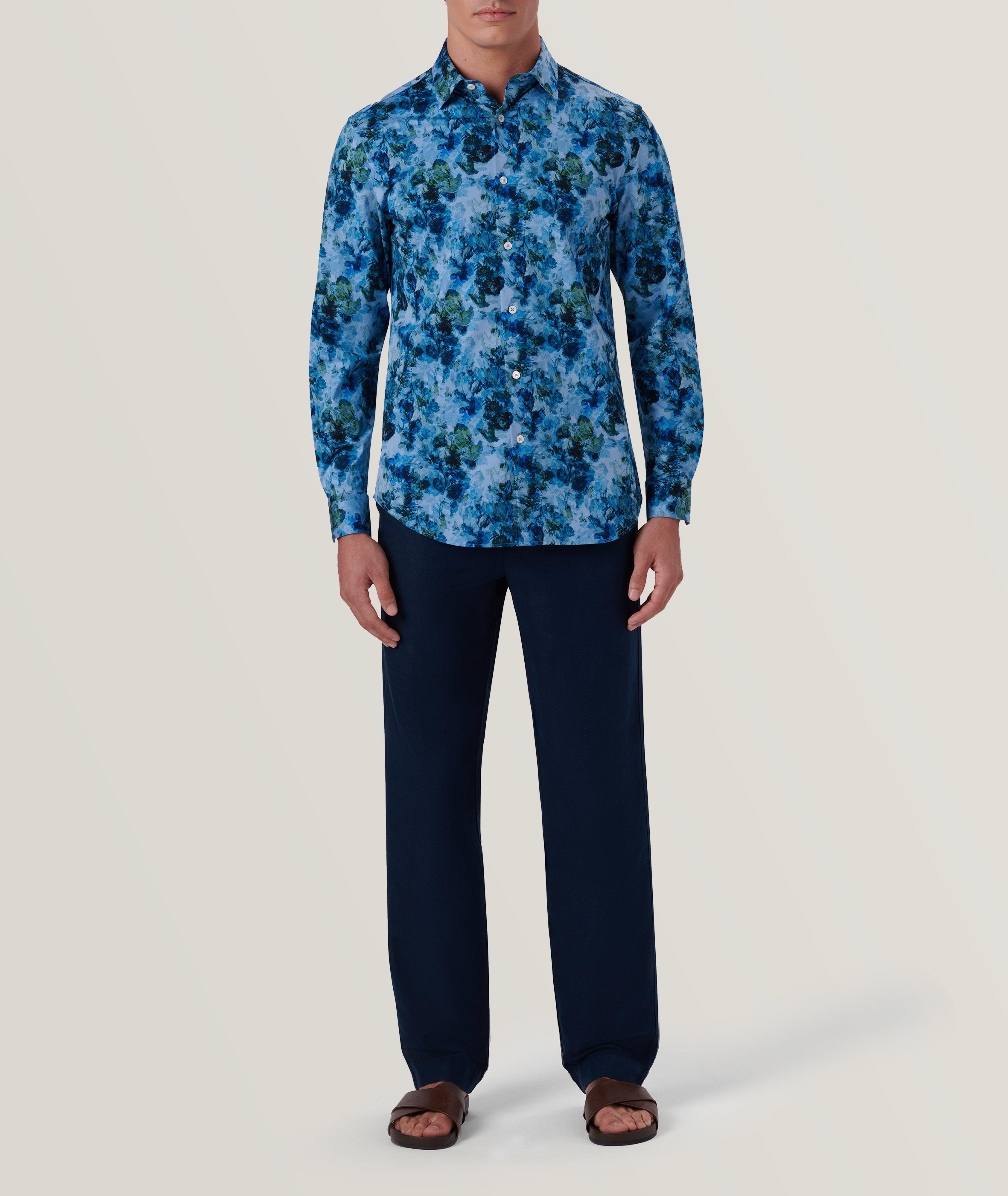 James Leaf Stretch-OoohCotton Sport Shirt image 5