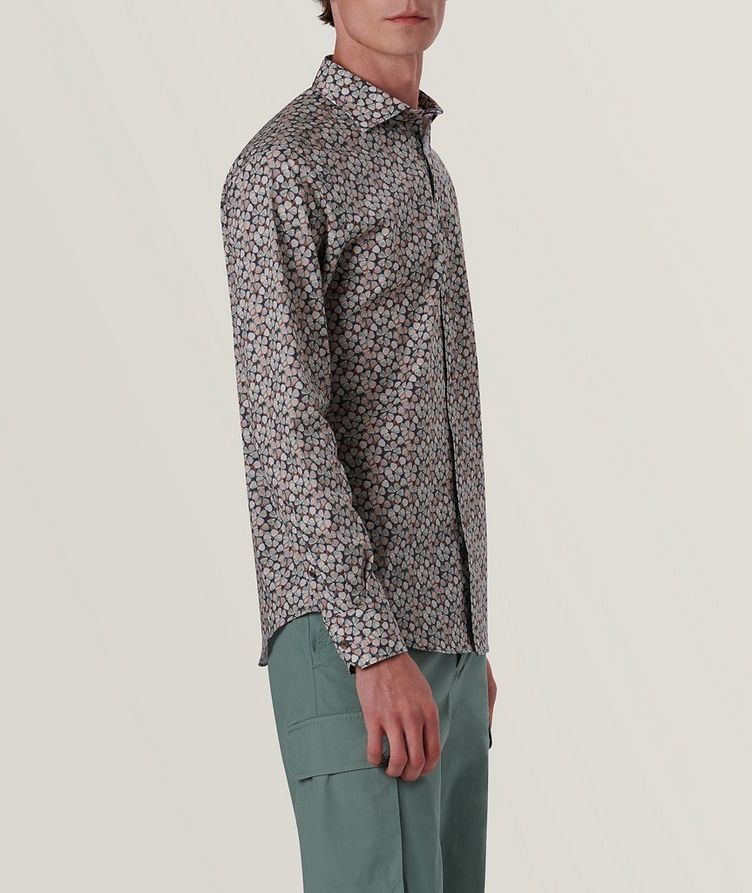 Axel Abstract Stretch-Cotton Sport Shirt image 3