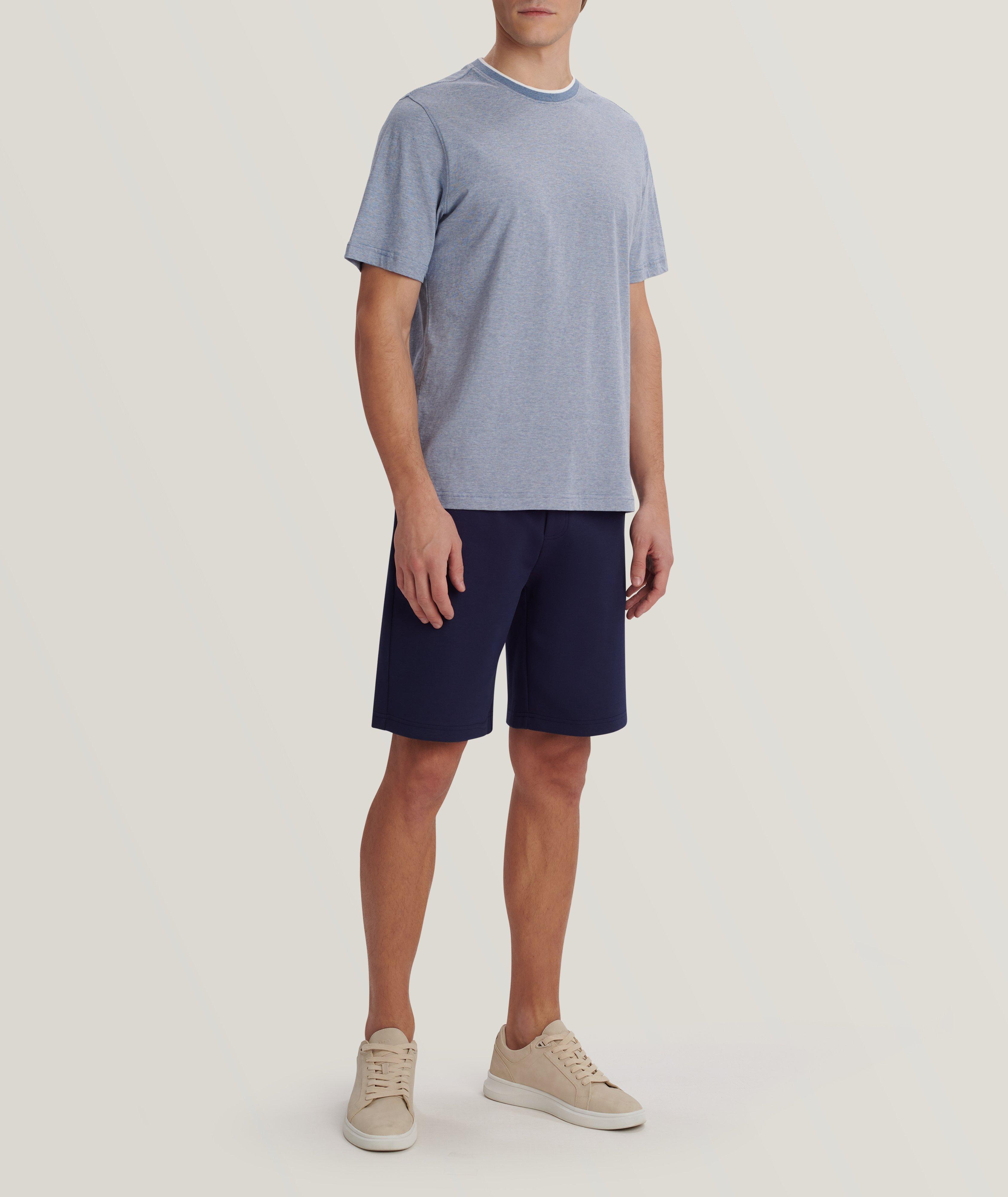 Pinstripe Cotton T-Shirt image 5