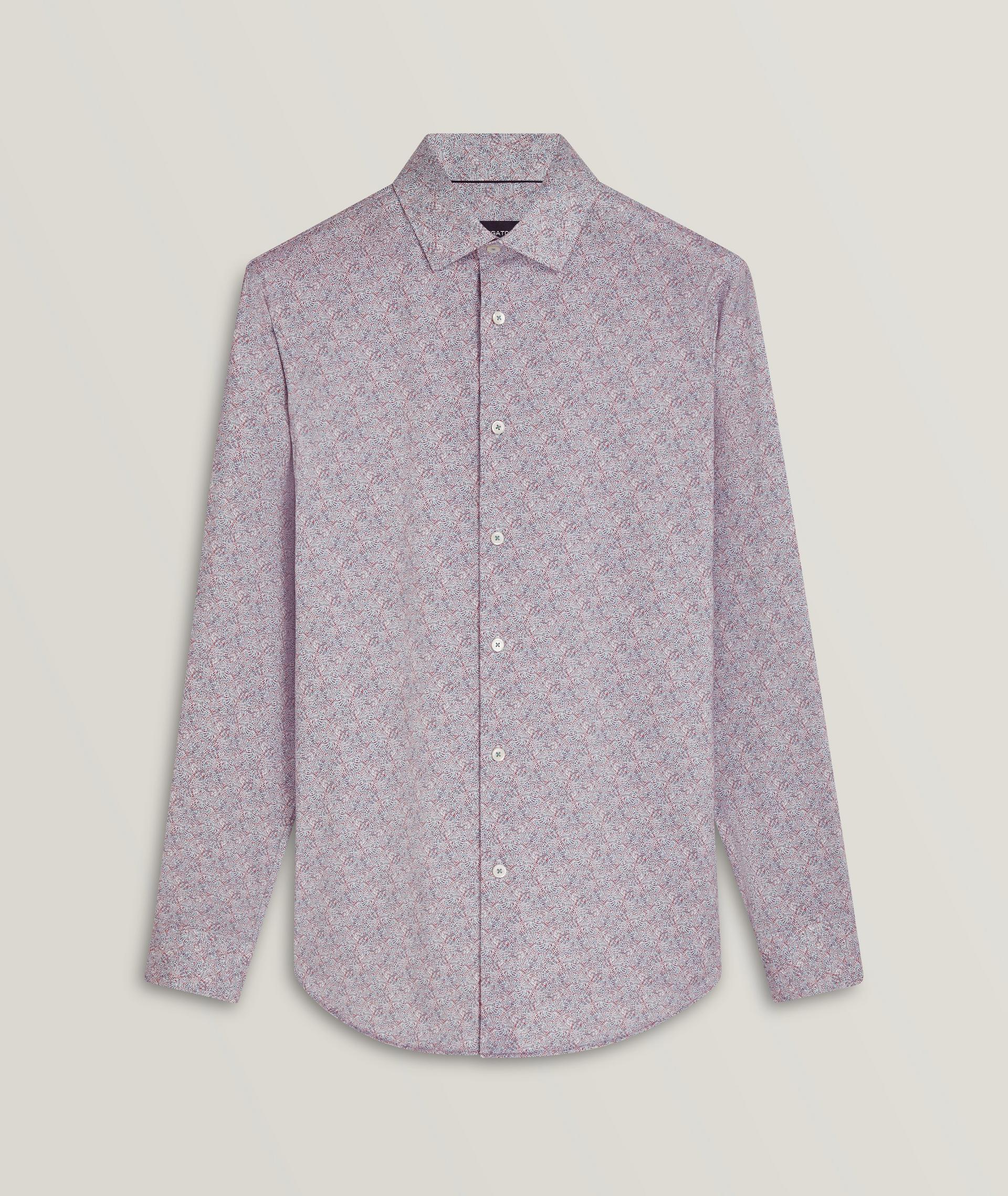 Chemise décontractée en tissu OoohCotton à motif abstrait image 0