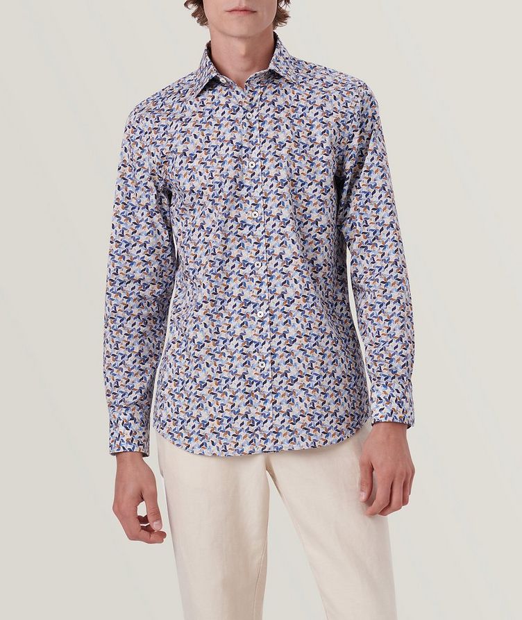 Axel Abstract Stretch-Cotton Sport Shirt image 2