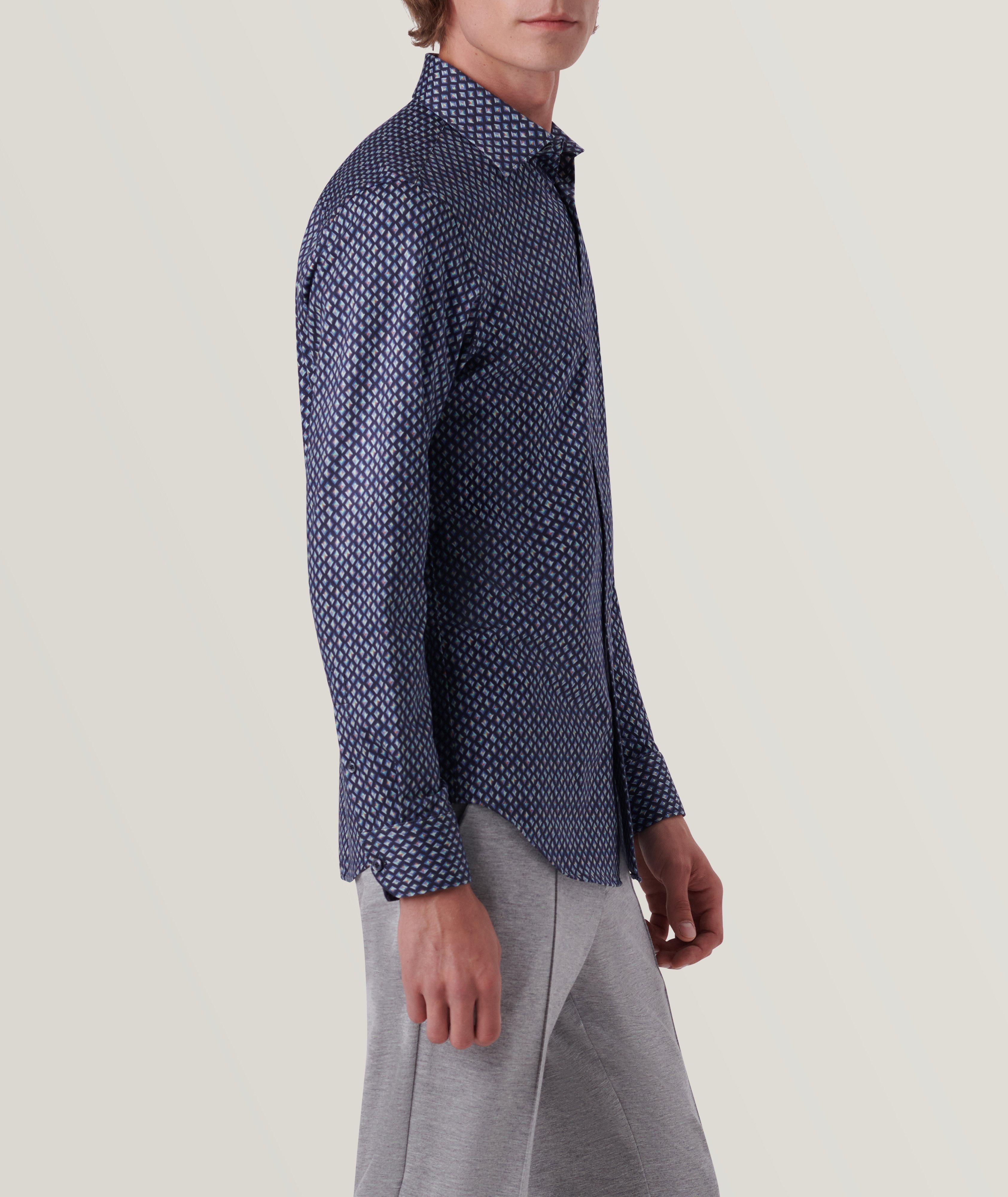 James Diamond Pattern OoohCotton Sport Shirt image 3