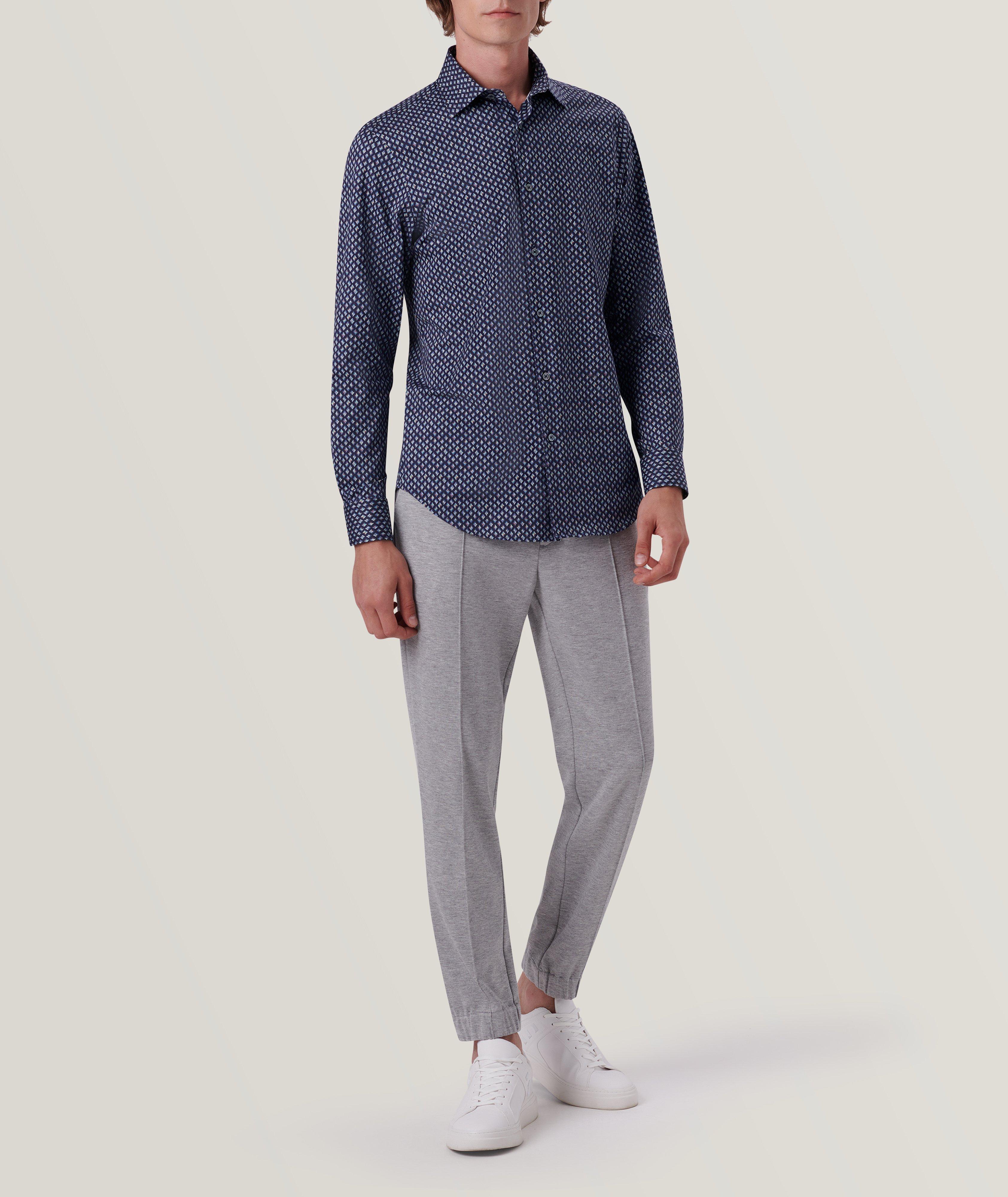 James Diamond Pattern OoohCotton Sport Shirt image 5