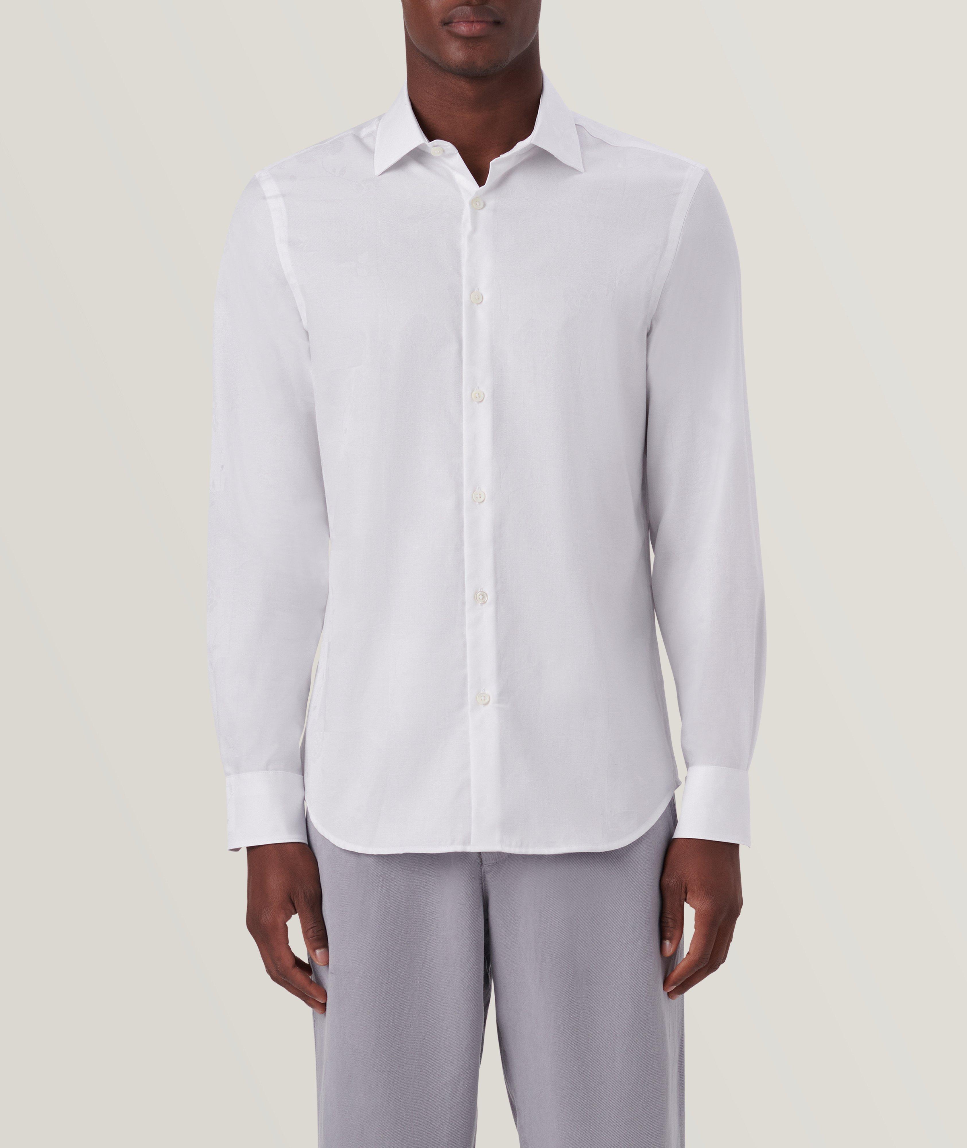 Julian Tonal Floral Jacquard Shirt image 2
