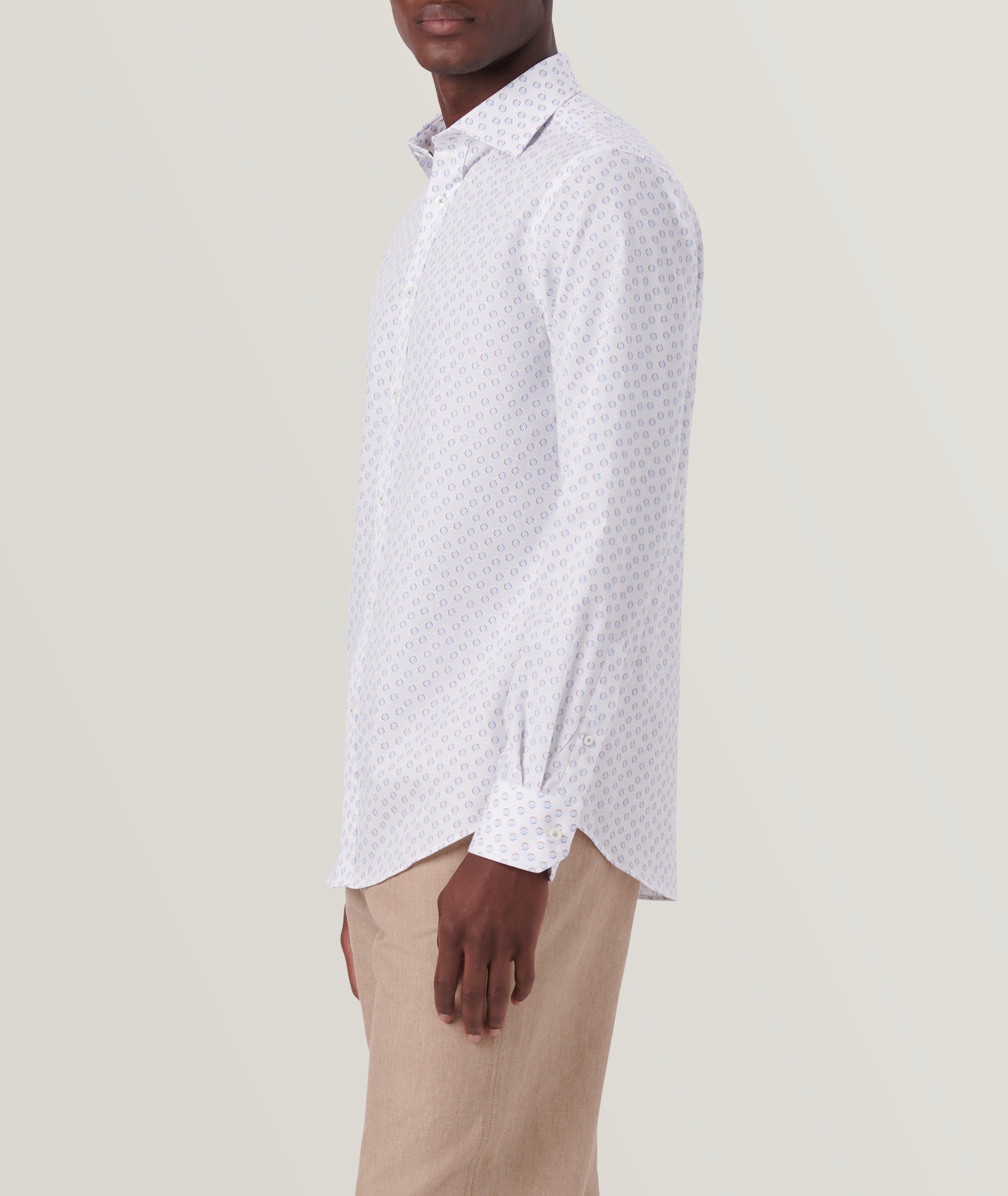 Axel Geometric Cotton Sport Shirt image 3