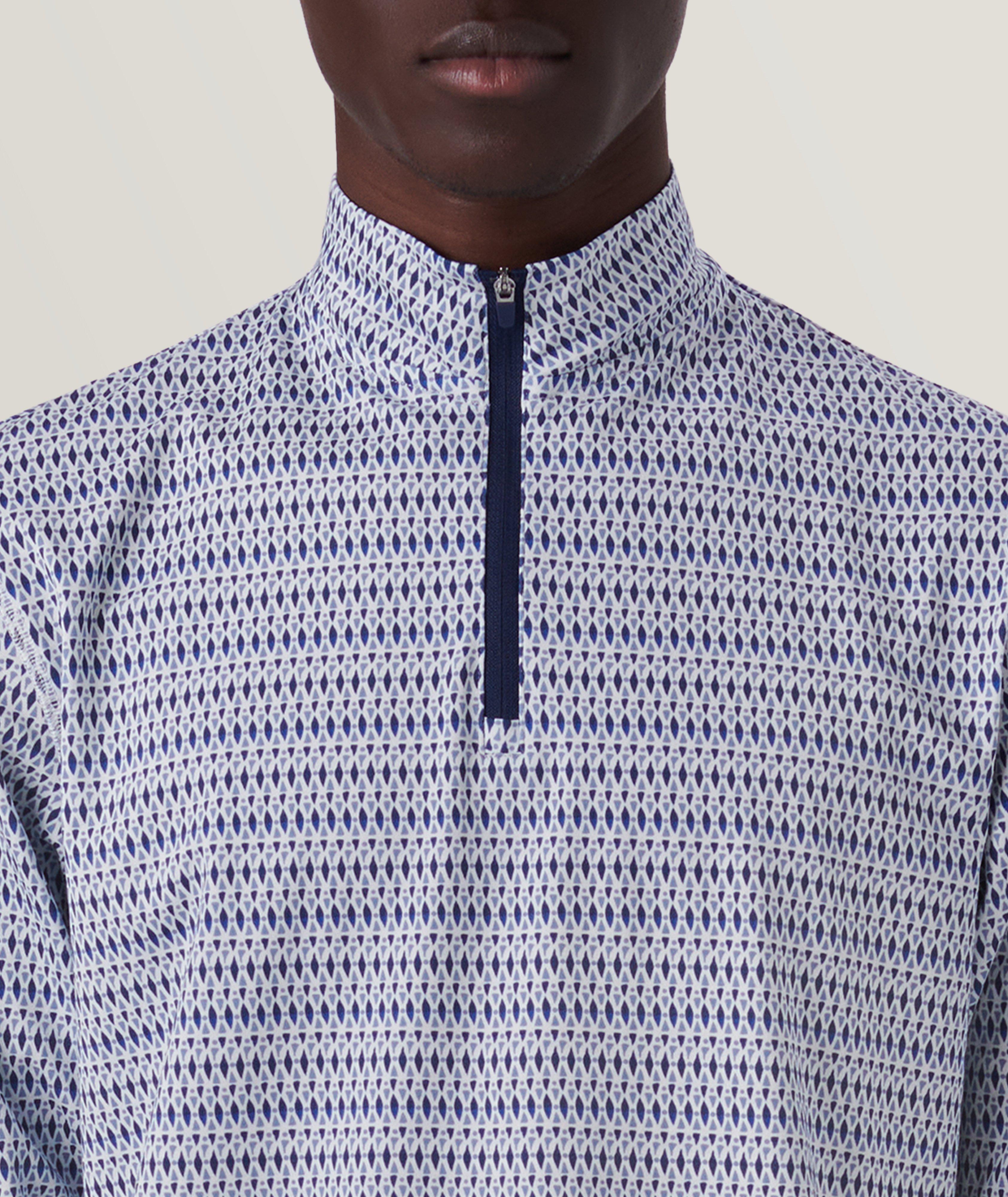 Anthony Stretch-OoohCotton Quarter Zip Pullover image 1
