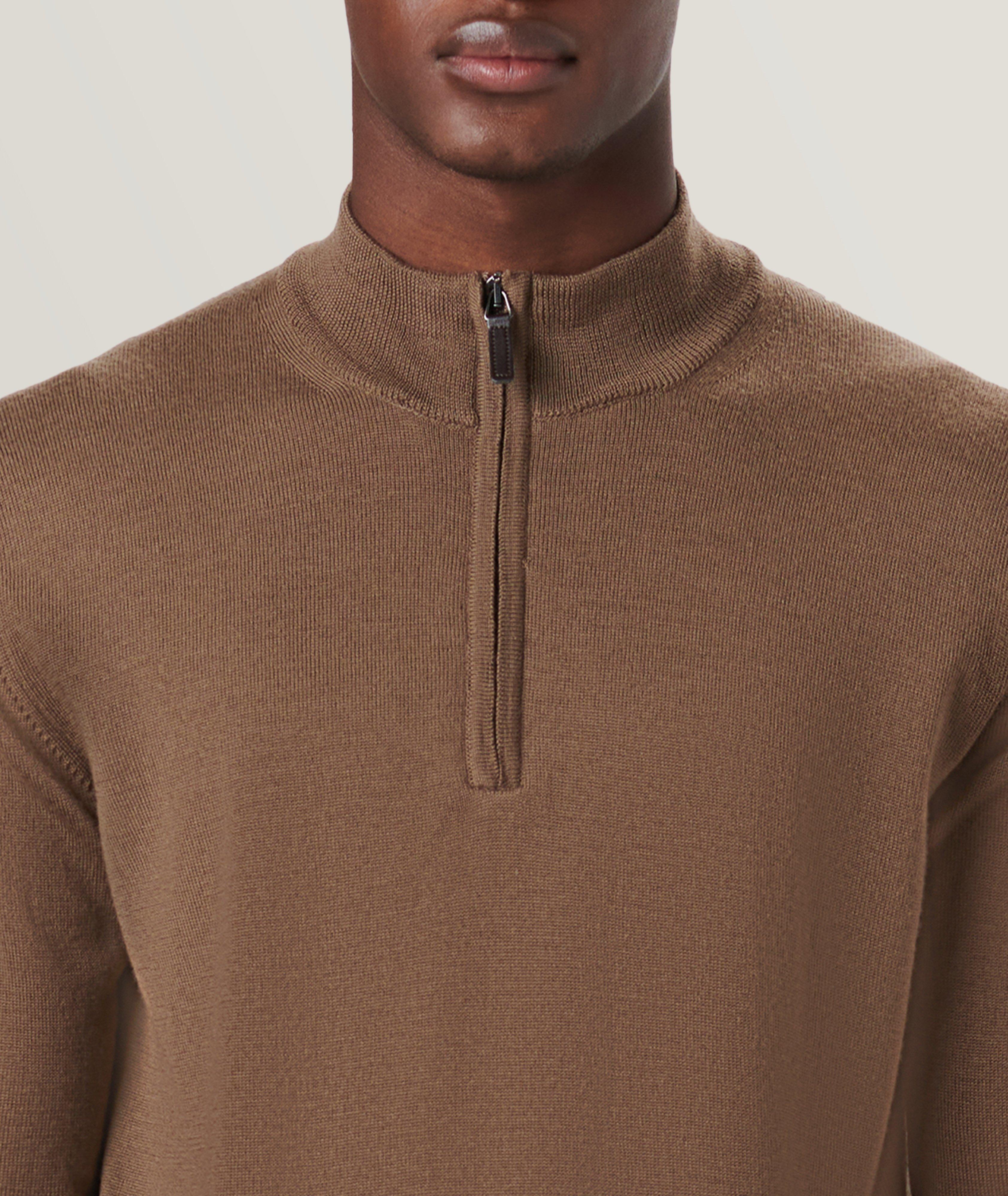 Harmony 4.0 Quarter Zip Merino Wool Sweater image 1