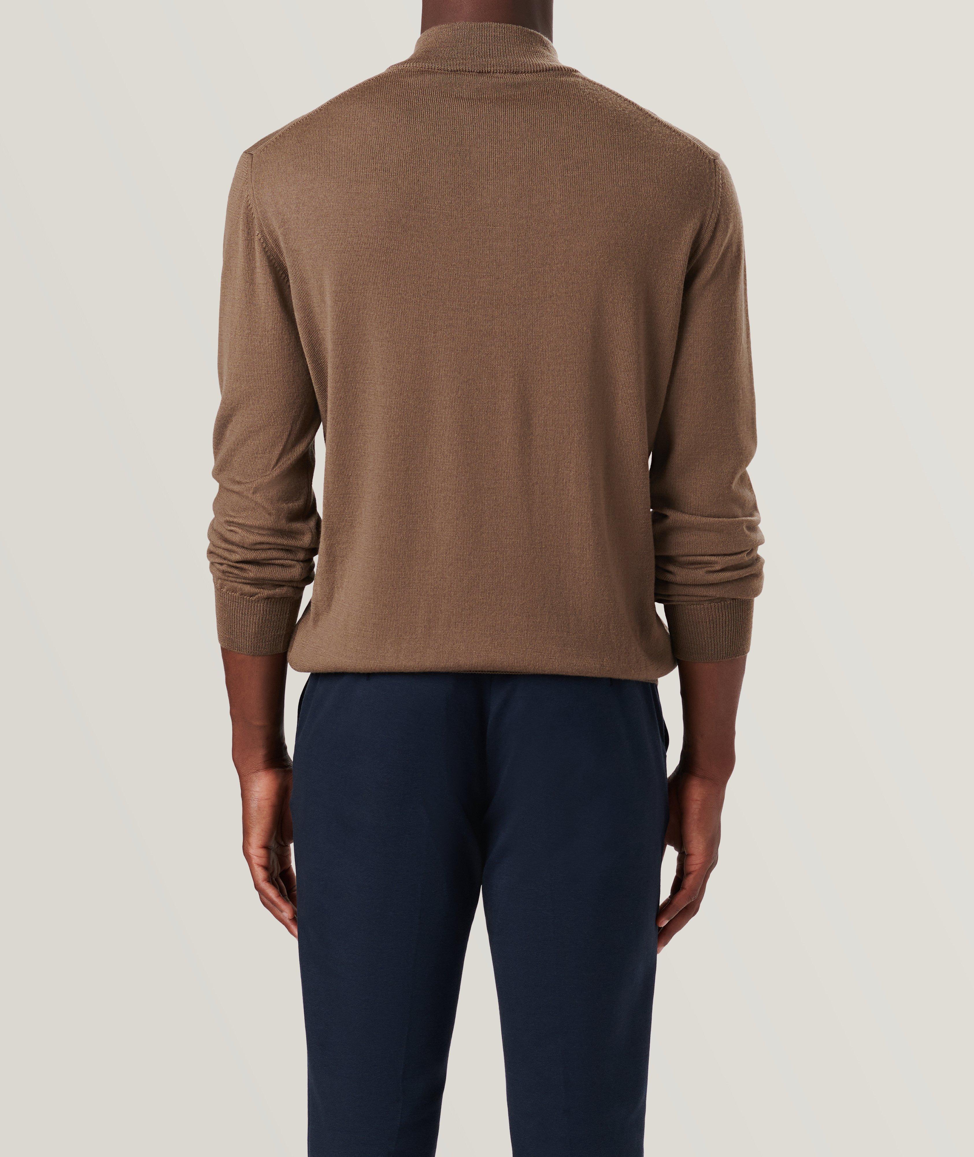 Harmony 4.0 Quarter Zip Merino Wool Sweater image 4