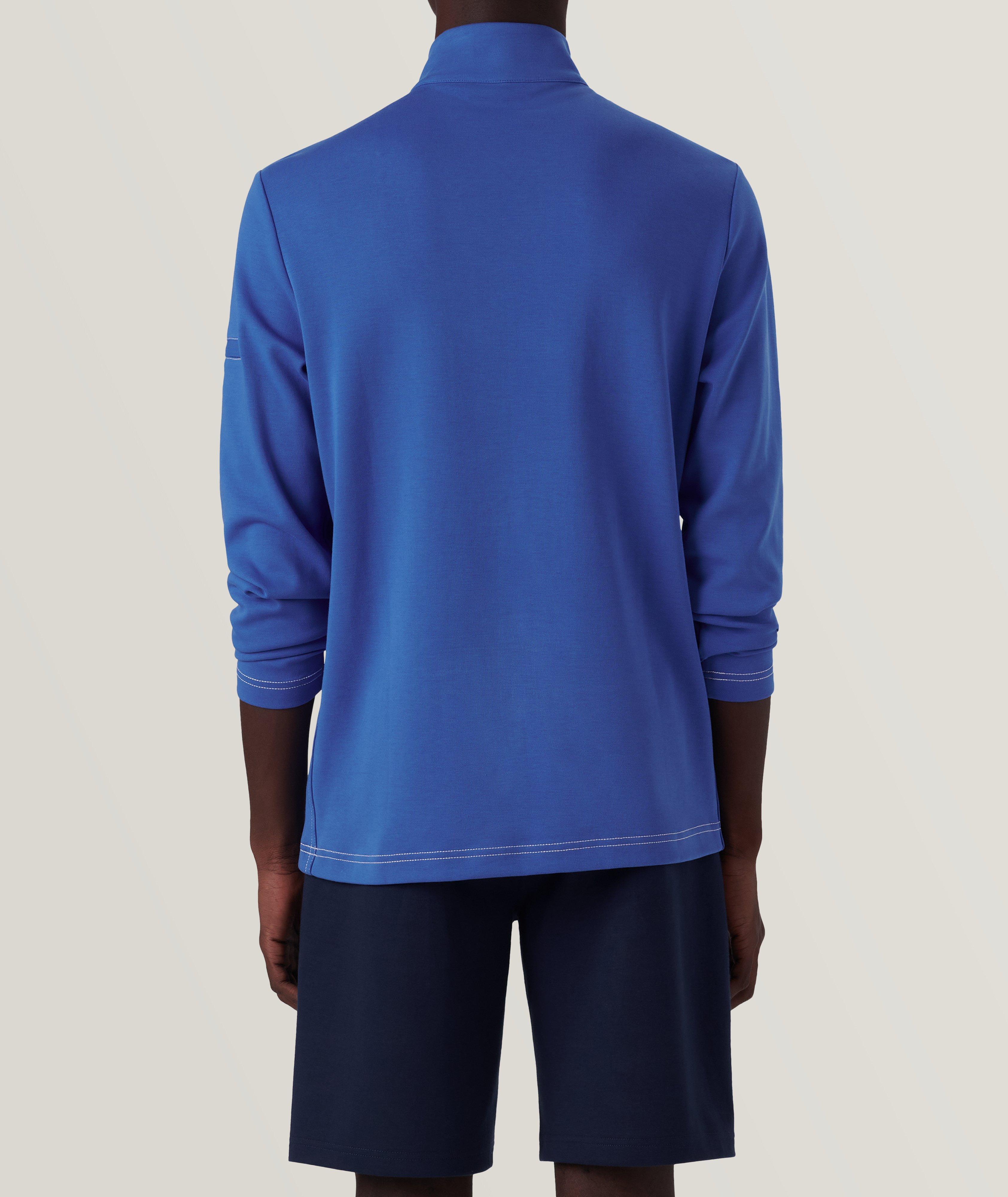 Quarter Zip Cotton Pullover image 4