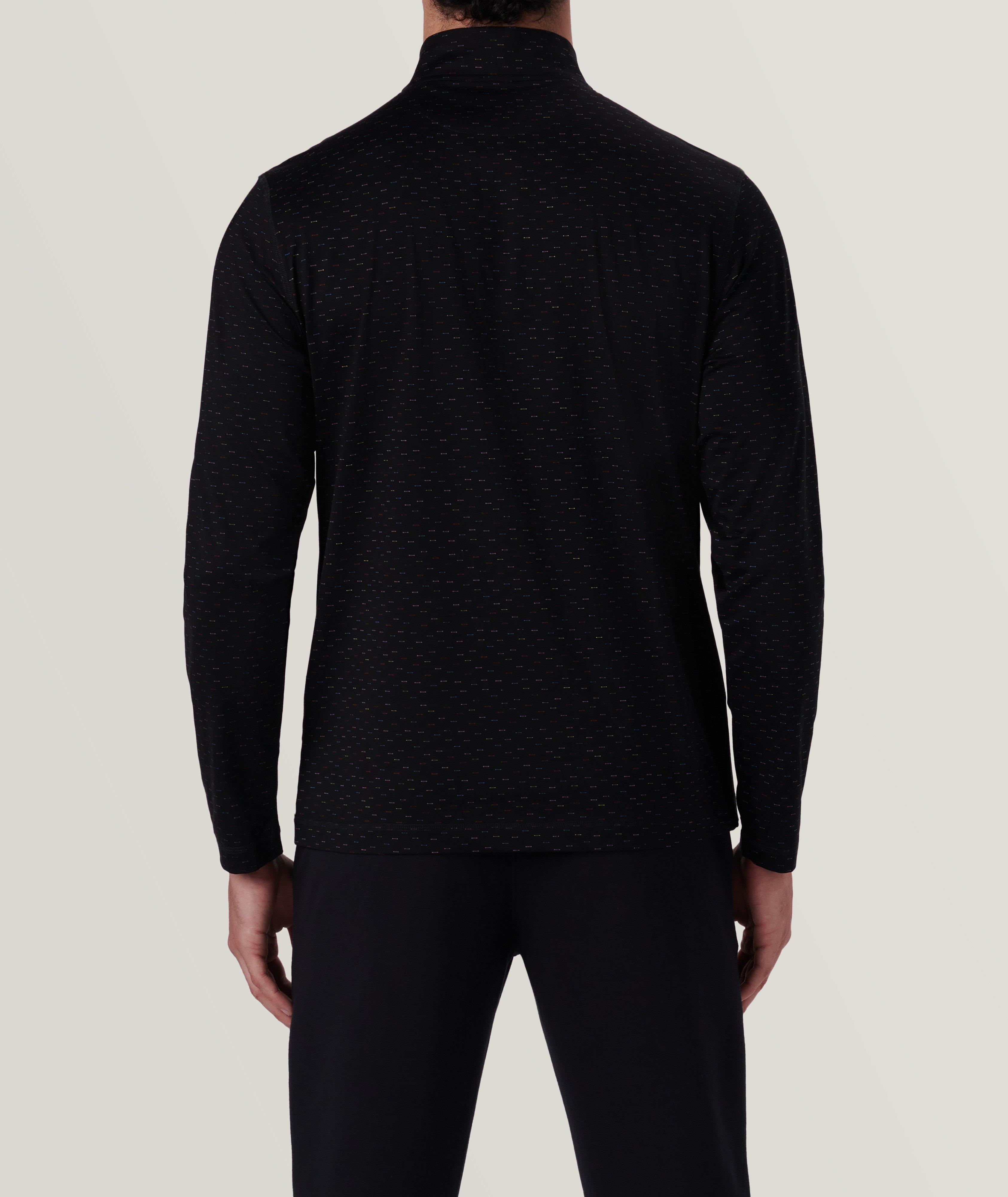 Anthony Stitch Print Stretch-OoohCotton Pullover image 4