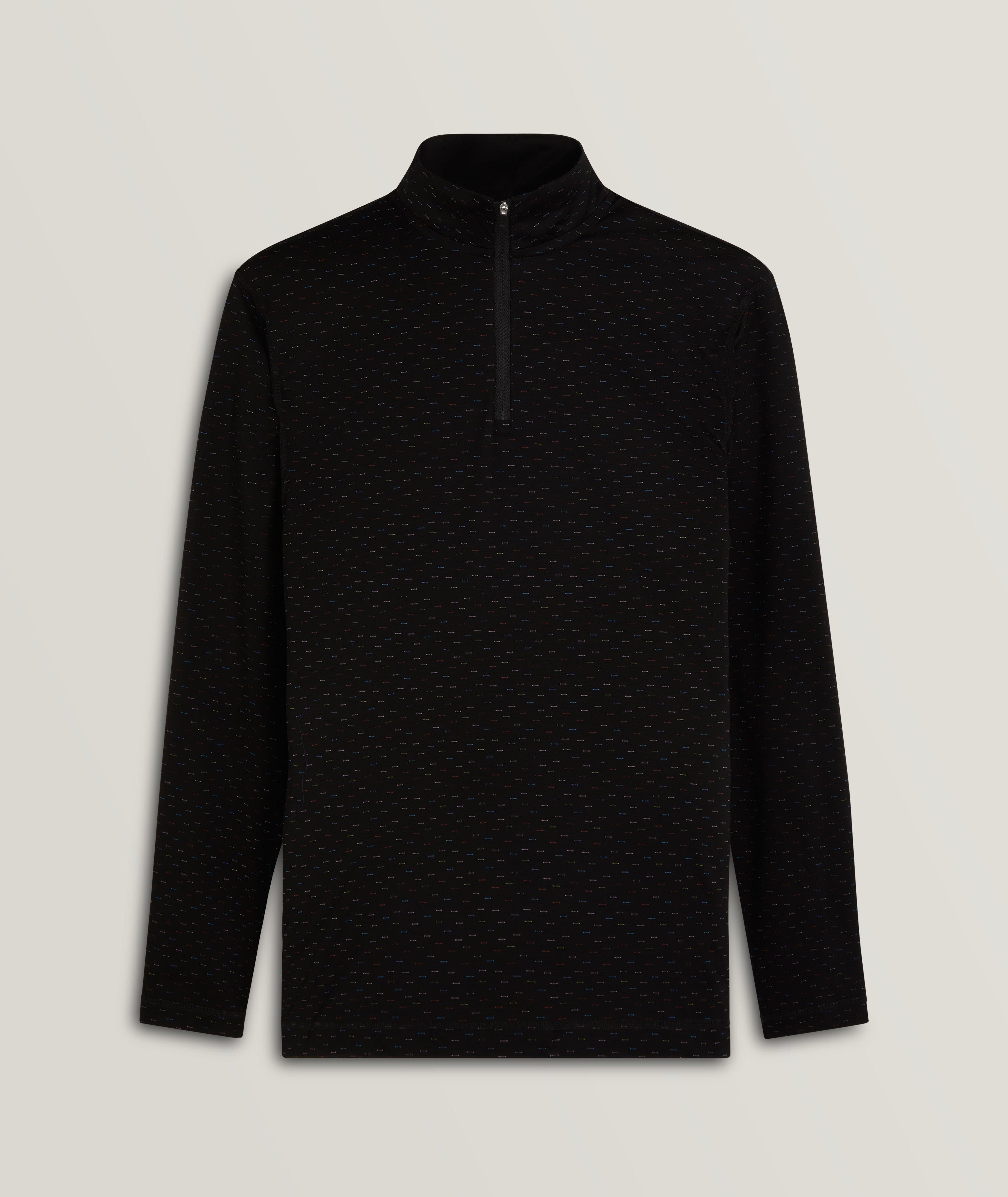 Anthony Stitch Print Stretch-OoohCotton Pullover image 0