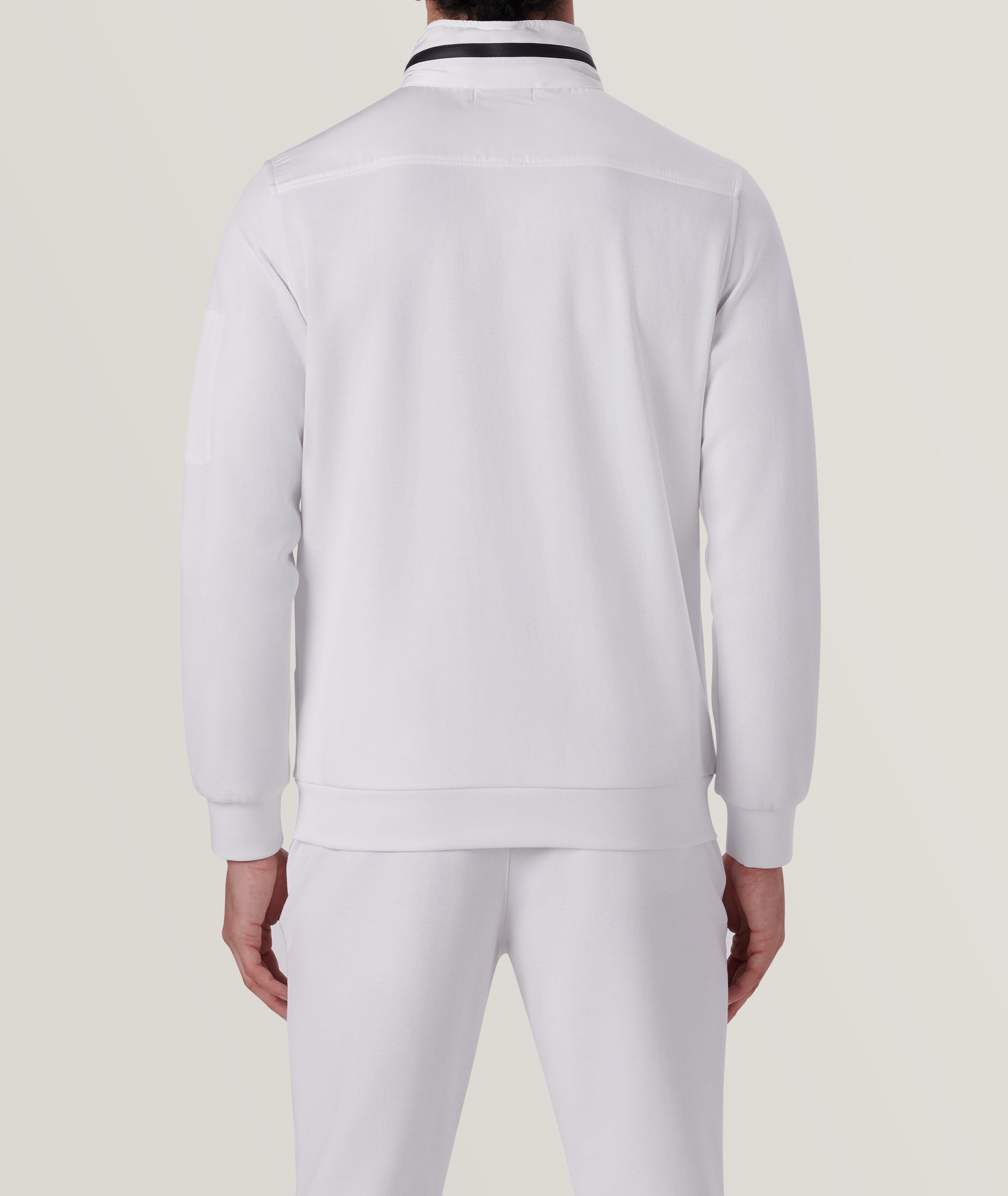 Mock Neck Cotton-Blend Jacket image 4