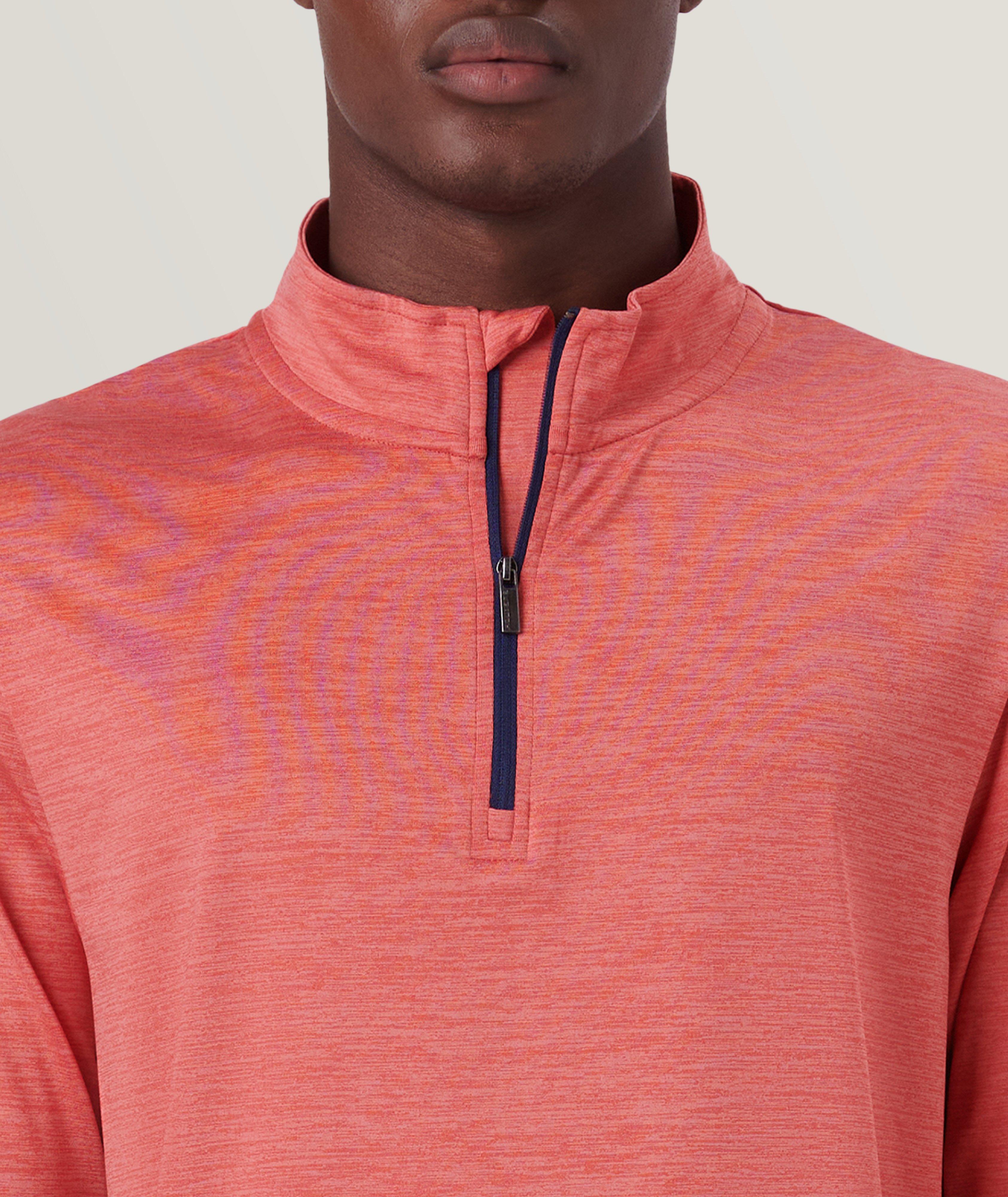 Solid Quarter Zip Pullover image 1