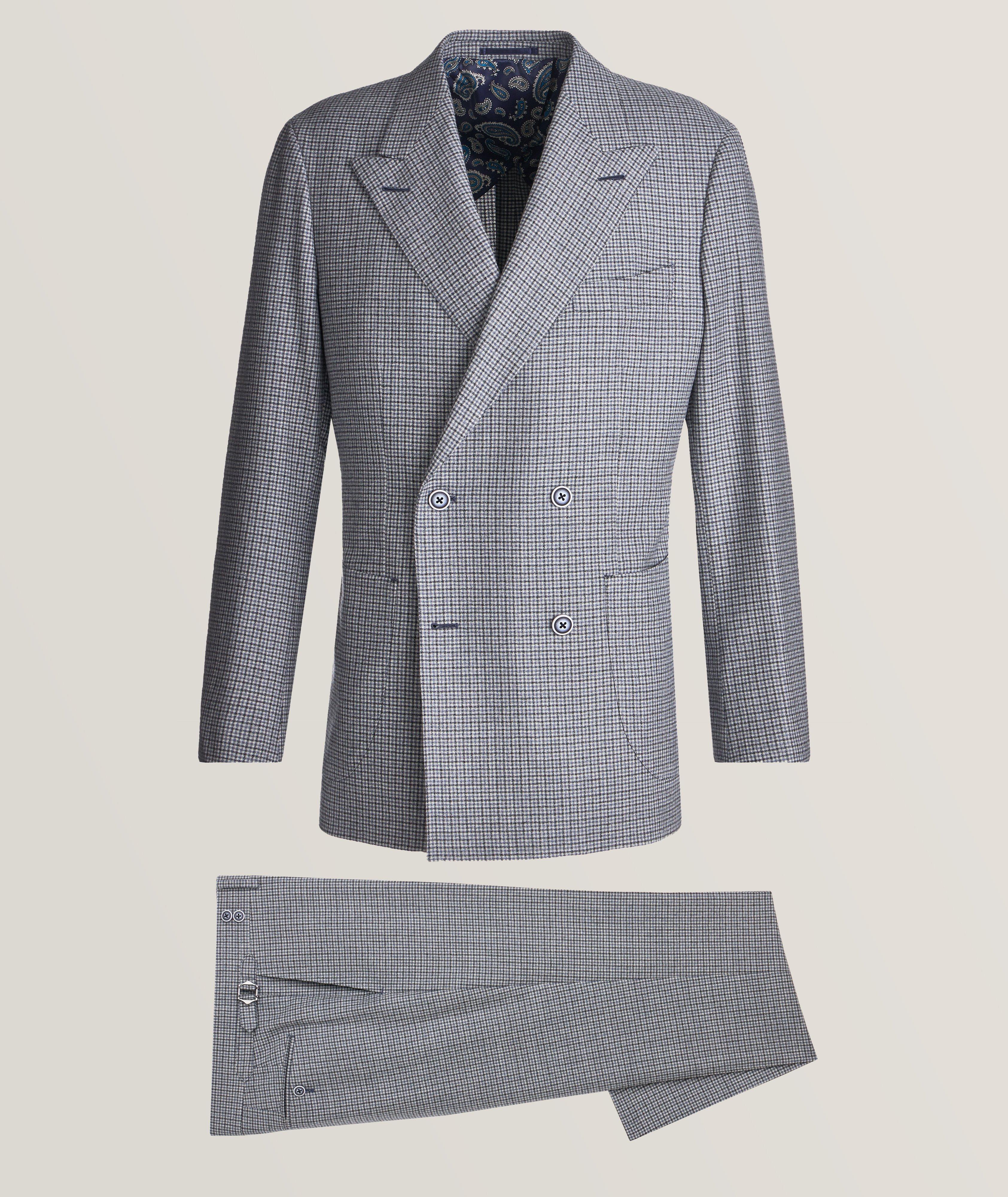 Mini Check Wool Suit image 0