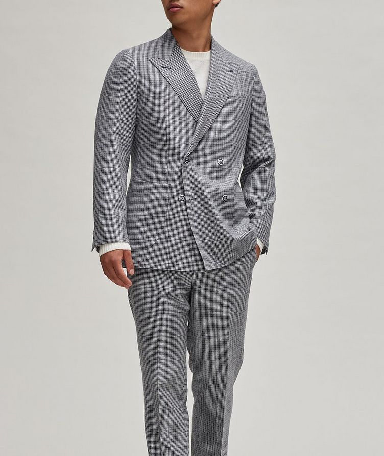 Mini Check Wool Suit image 1