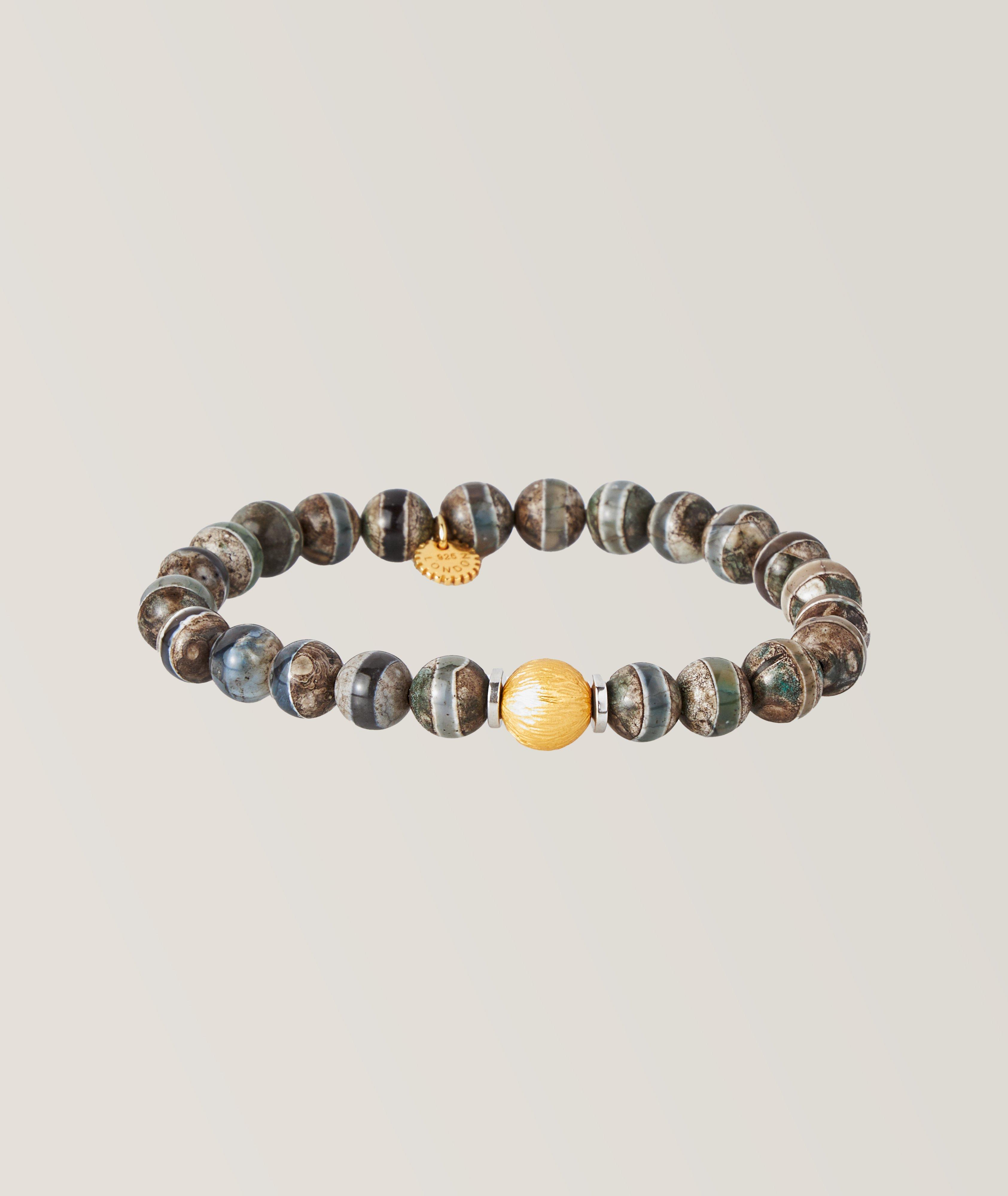 Bracelet de billes d’agate image 0