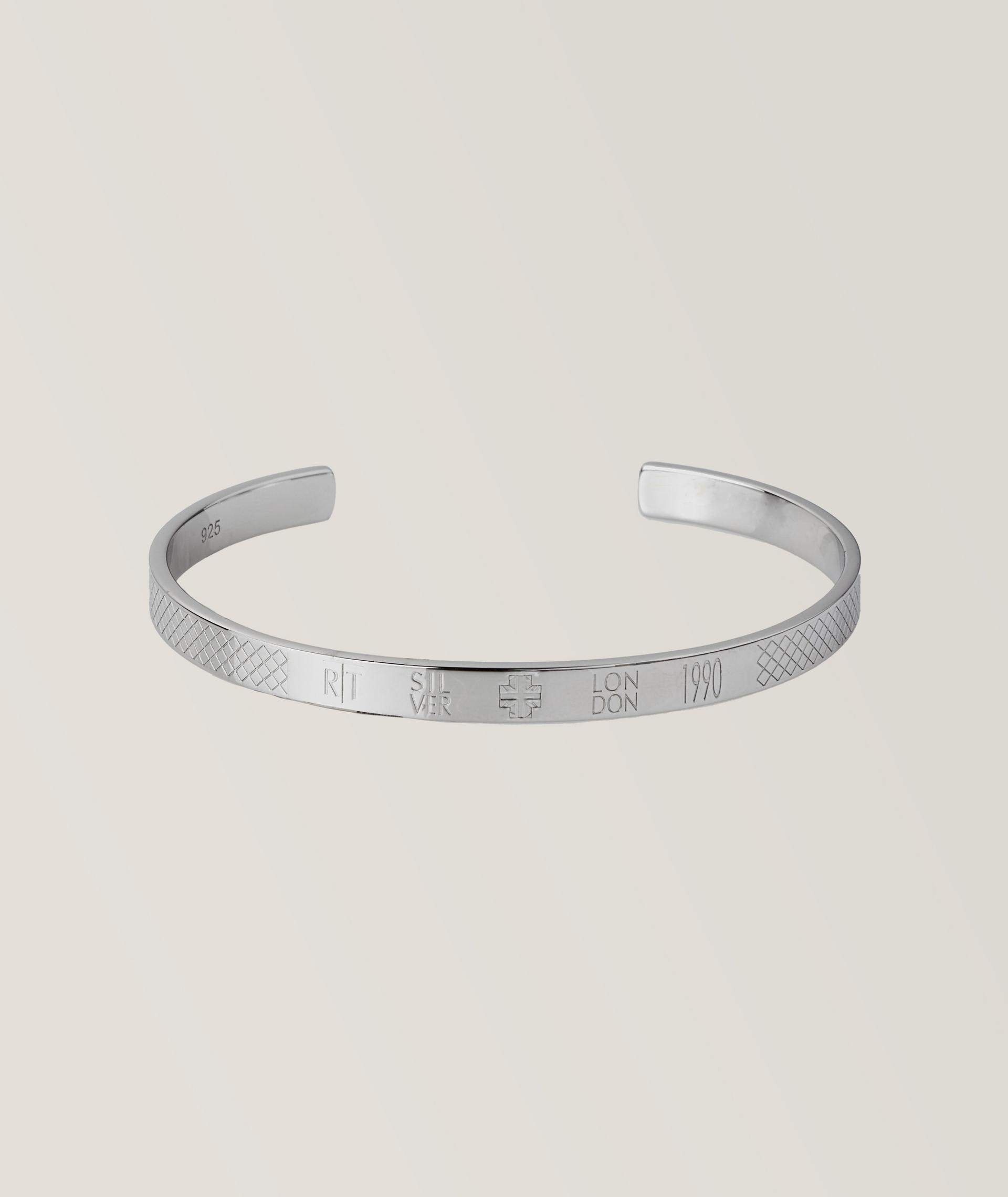 Bracelet rigide en argent sterling image 0