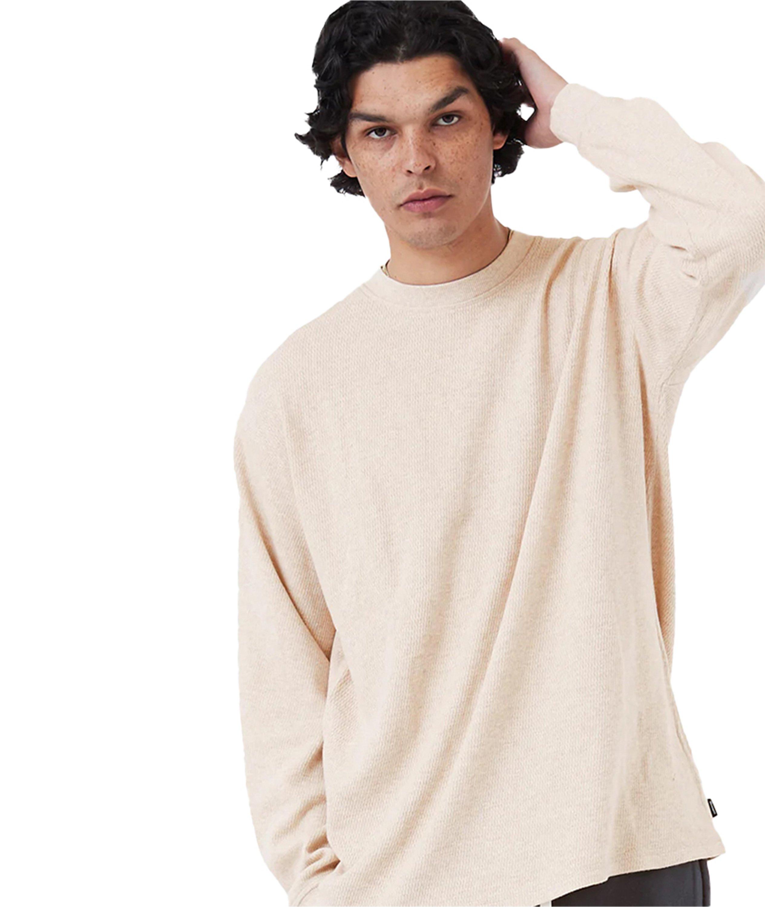 Thermal Box Long-Sleeve Cotton Knit Shirt image 2