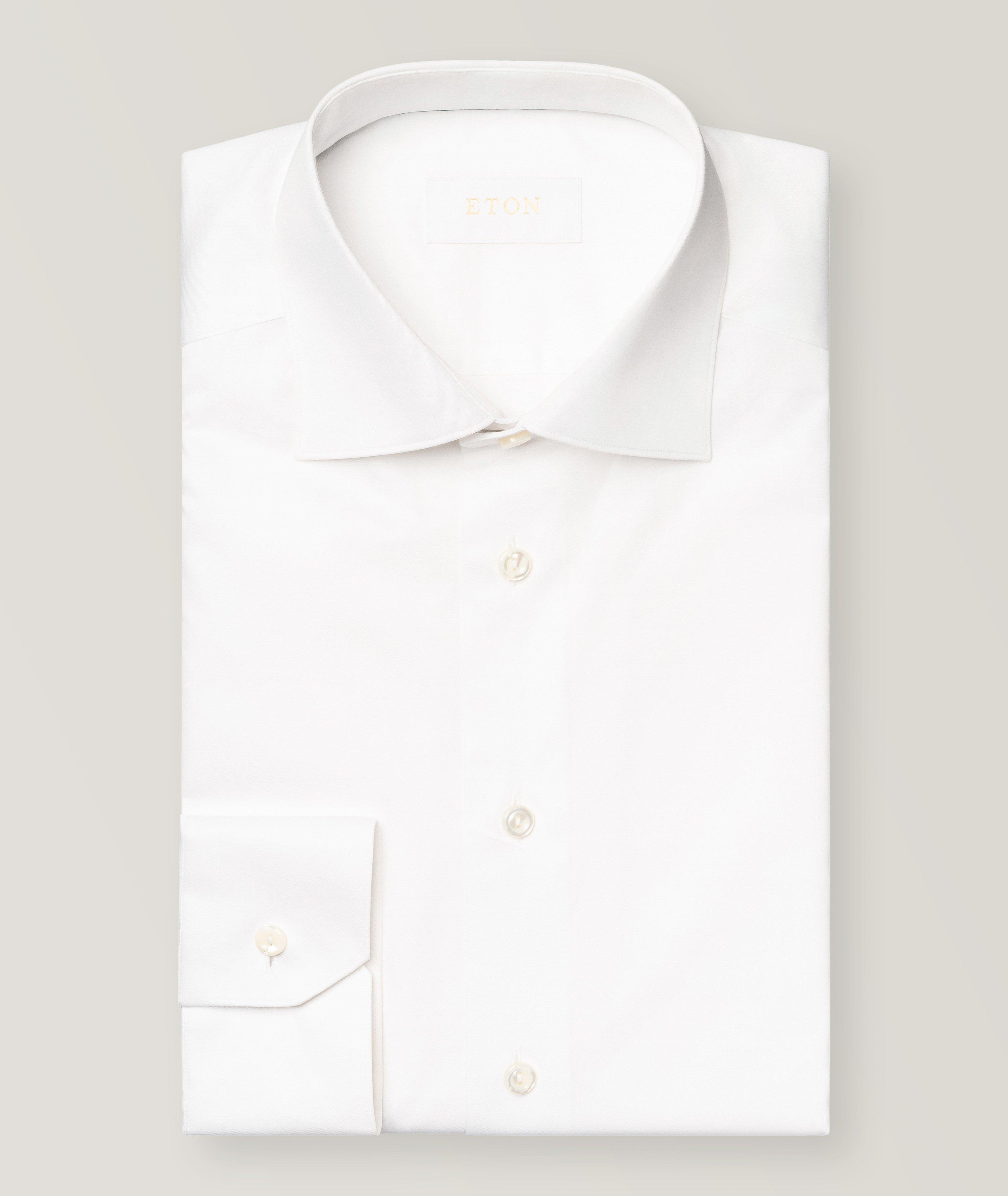 Oskar Button-Up Dress Shirt for Tall Men in Bright White XL / Semi Tall / Bright White