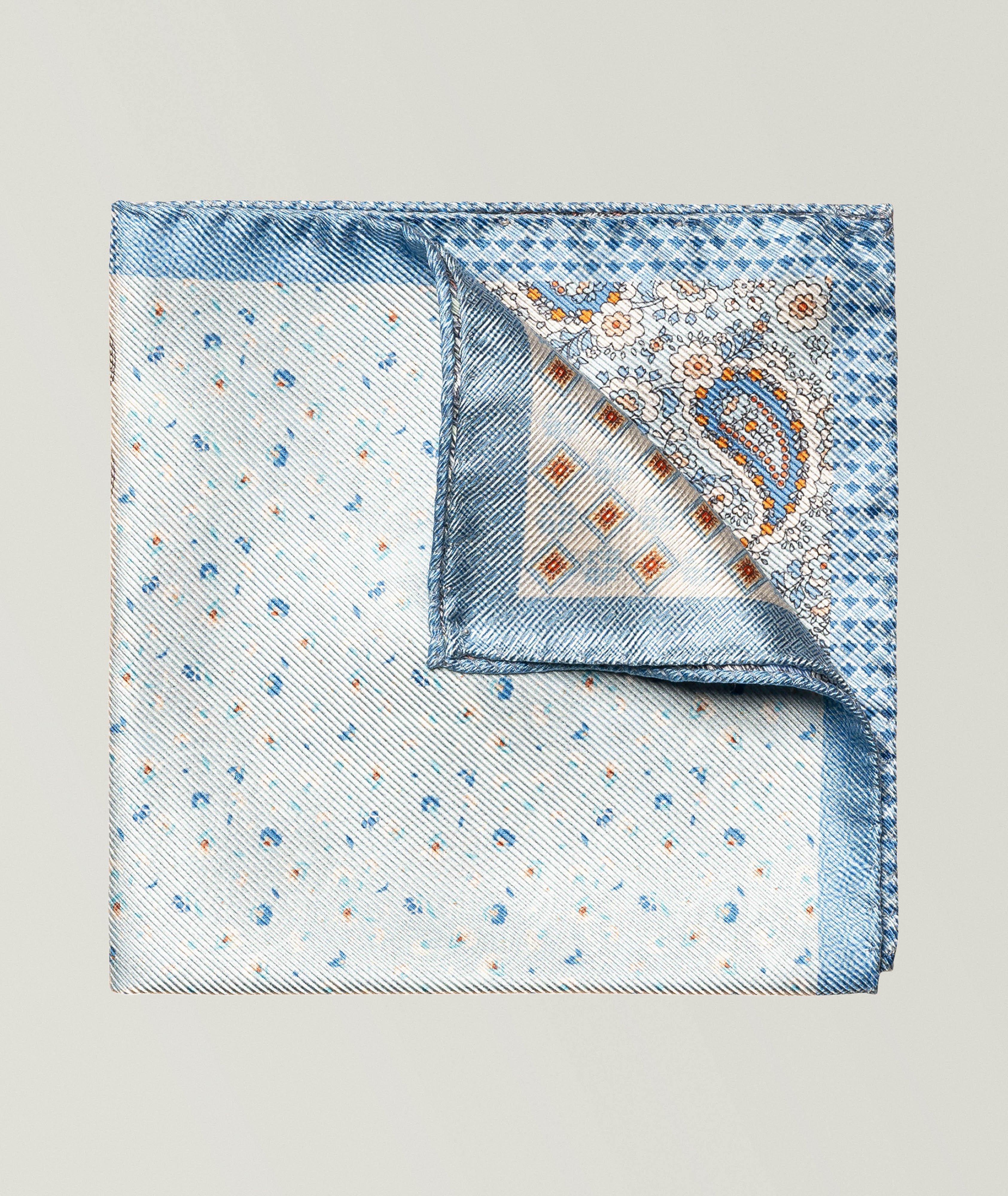 Paisley Silk Pocket Square  image 0